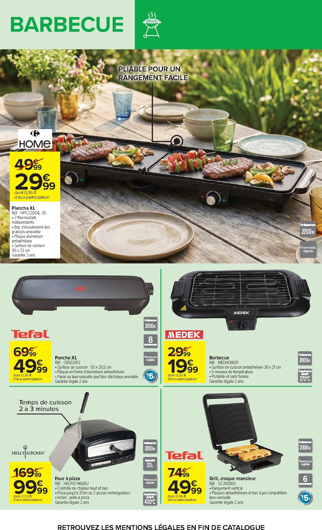 carrefour - Flyer Carrefour - Barbecue pour la semaine prochaine du du mardi 21/04/2026 au du lundi 04/05/2026 - page: 23