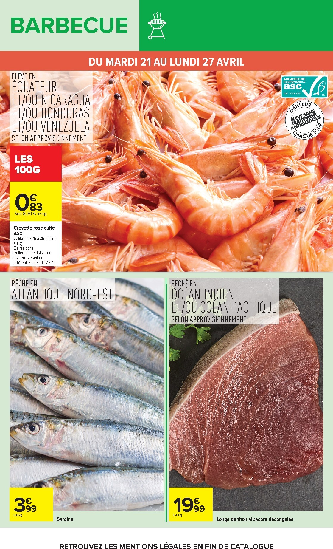 carrefour - Flyer Carrefour - Barbecue pour la semaine prochaine du du mardi 21/04/2026 au du lundi 04/05/2026 - page: 8