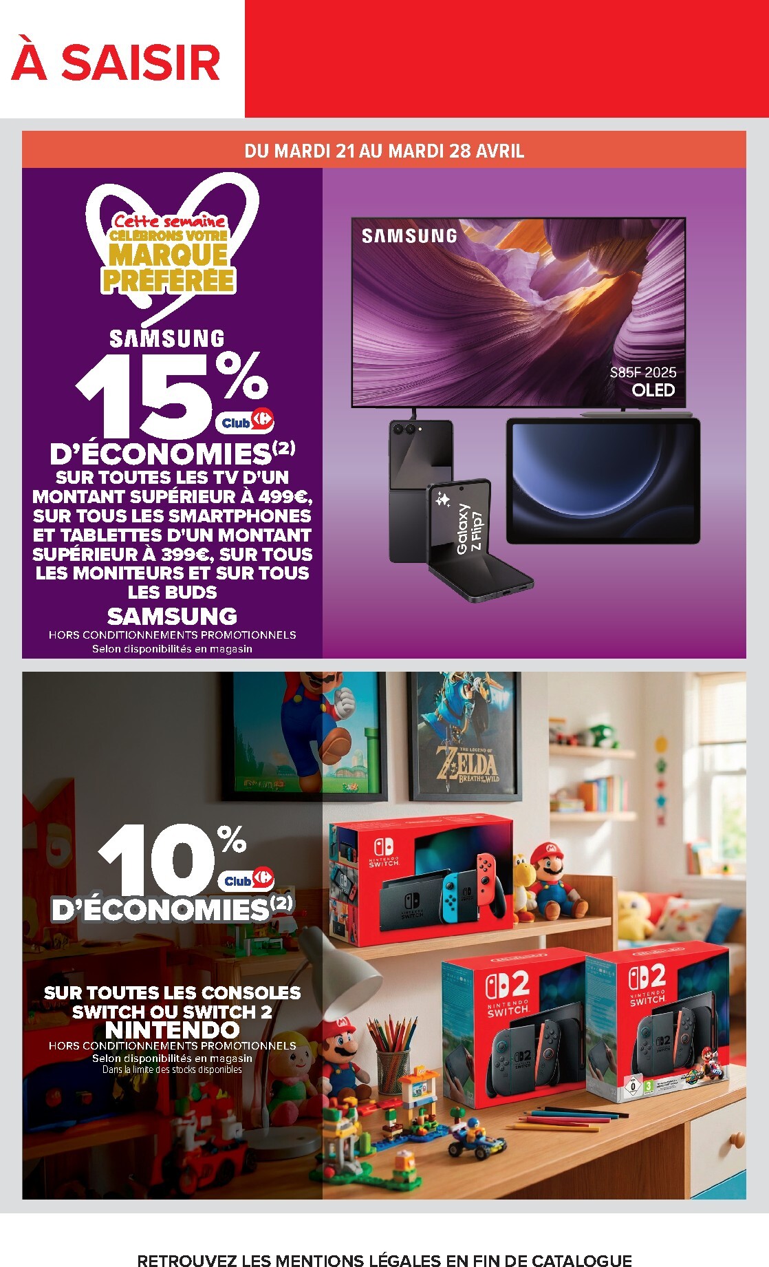 carrefour - Flyer Carrefour - Barbecue pour la semaine prochaine du du mardi 21/04/2026 au du lundi 04/05/2026 - page: 74