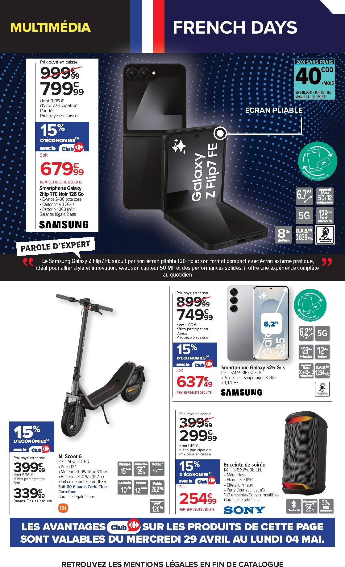 carrefour - Flyer Carrefour - Faite Entrer la Nouveauté a la Maison pour la semaine prochaine du du mardi 28/04/2026 au du lundi 18/05/2026 - page: 9