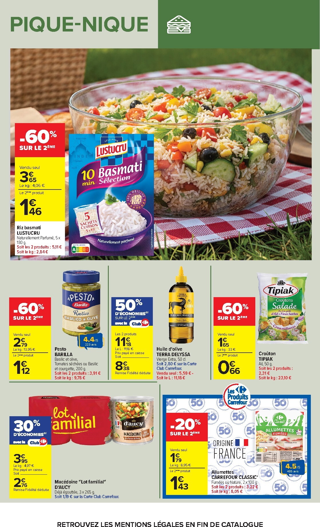 carrefour - Flyer Carrefour - Pique-Nique pour la semaine prochaine du du mardi 28/04/2026 au du lundi 11/05/2026 - page: 16