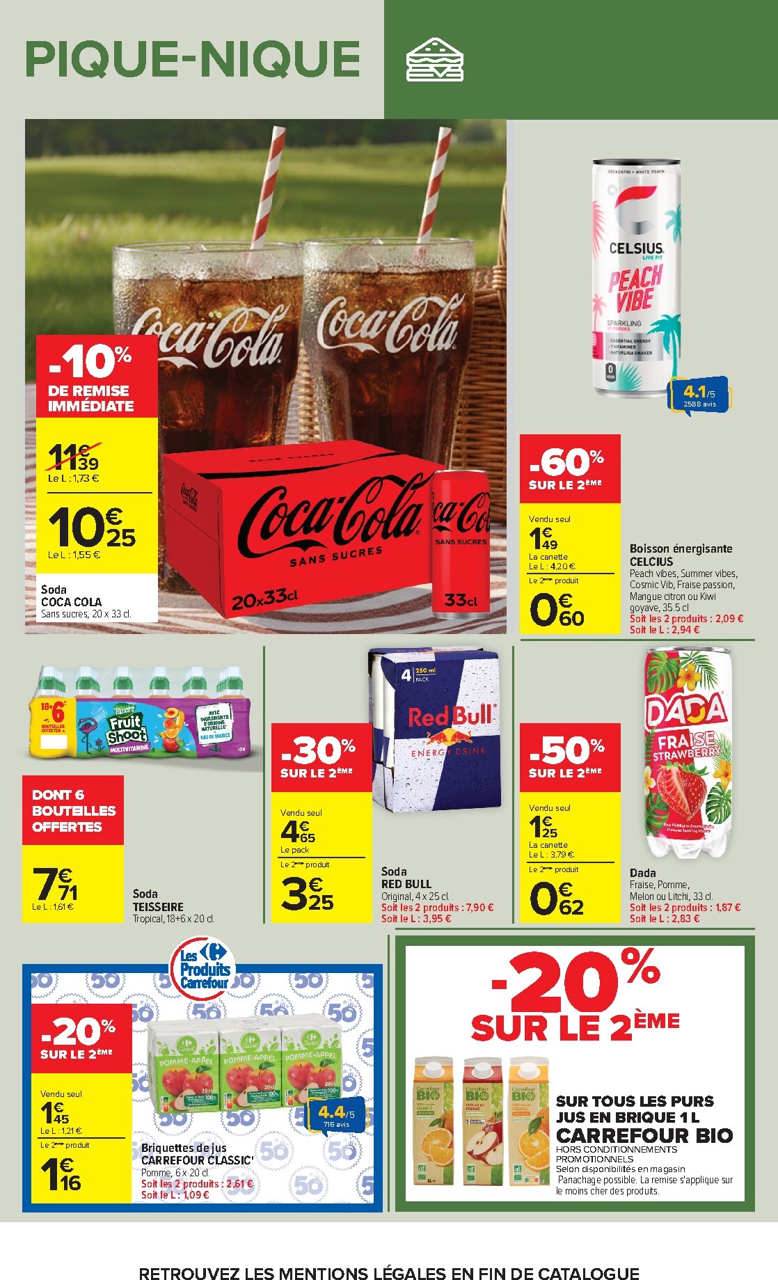 carrefour - Flyer Carrefour - Pique-Nique pour la semaine prochaine du du mardi 28/04/2026 au du lundi 11/05/2026 - page: 25