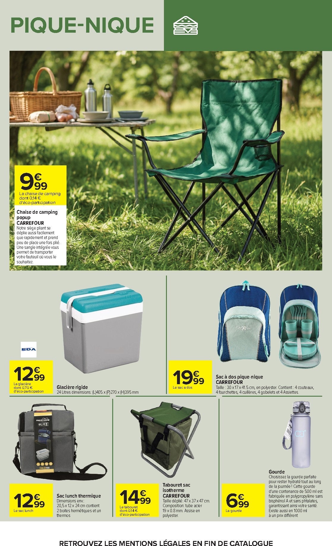 carrefour - Flyer Carrefour - Pique-Nique pour la semaine prochaine du du mardi 28/04/2026 au du lundi 11/05/2026 - page: 27