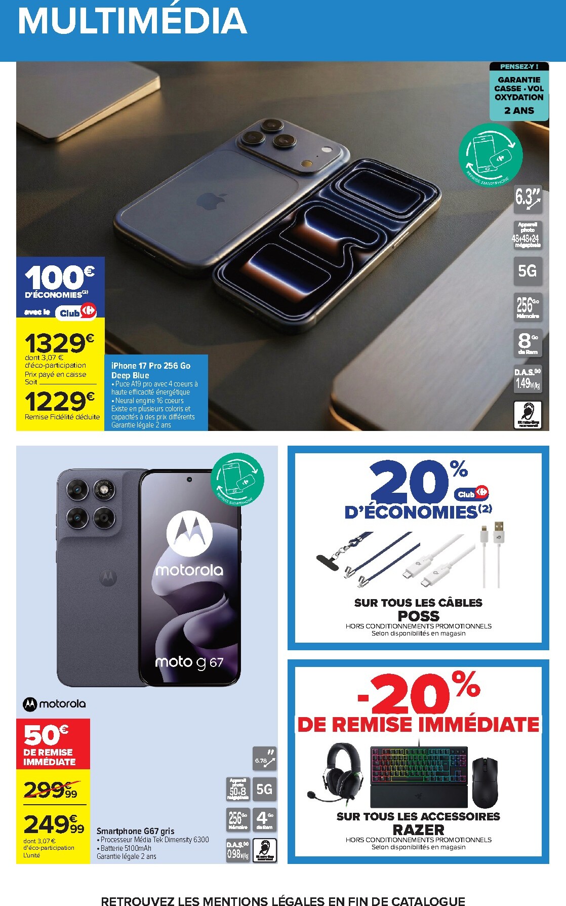 carrefour - Flyer Carrefour - Pique-Nique pour la semaine prochaine du du mardi 28/04/2026 au du lundi 11/05/2026 - page: 65