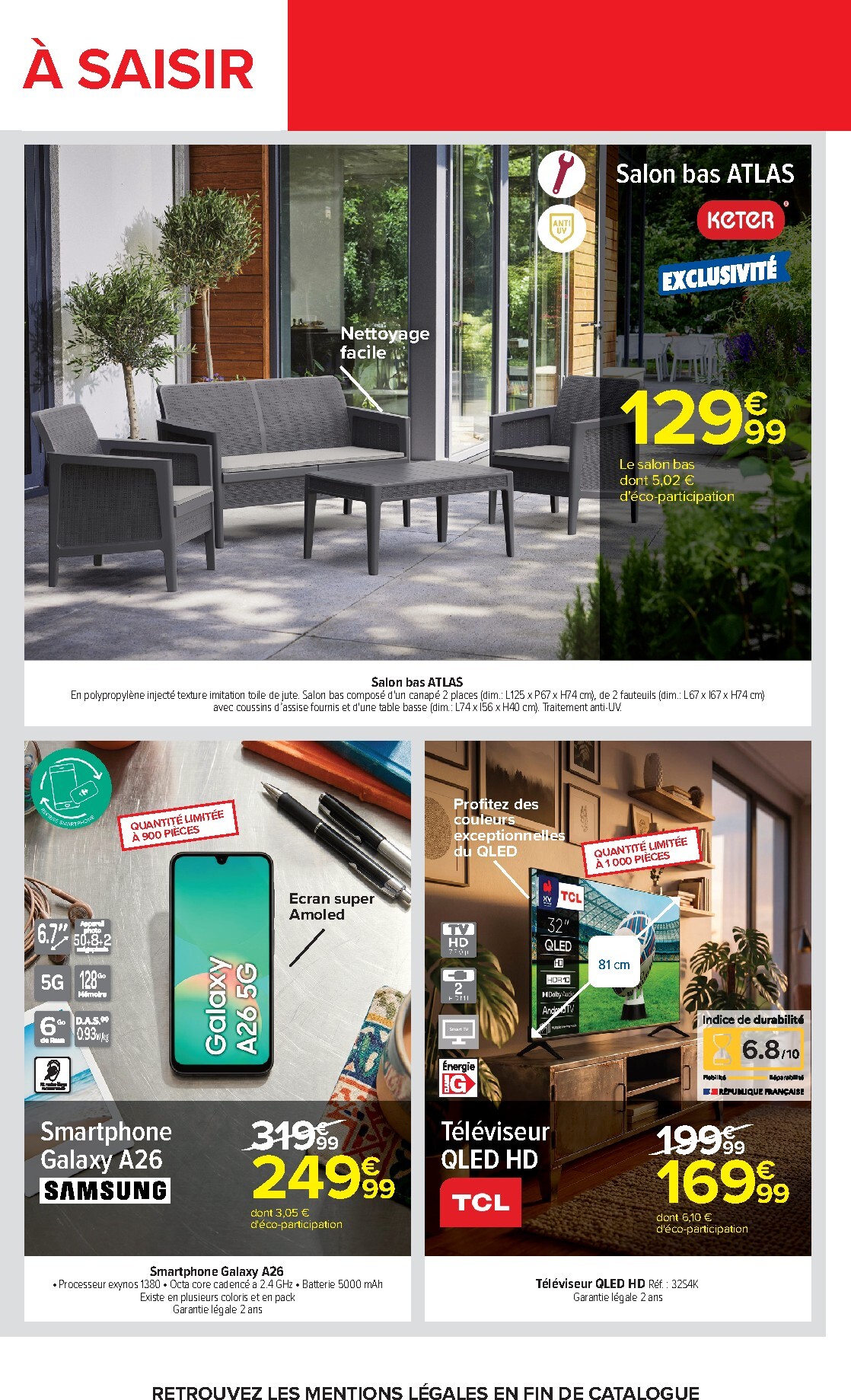 carrefour - Flyer Carrefour - Pique-Nique pour la semaine prochaine du du mardi 28/04/2026 au du lundi 11/05/2026 - page: 69