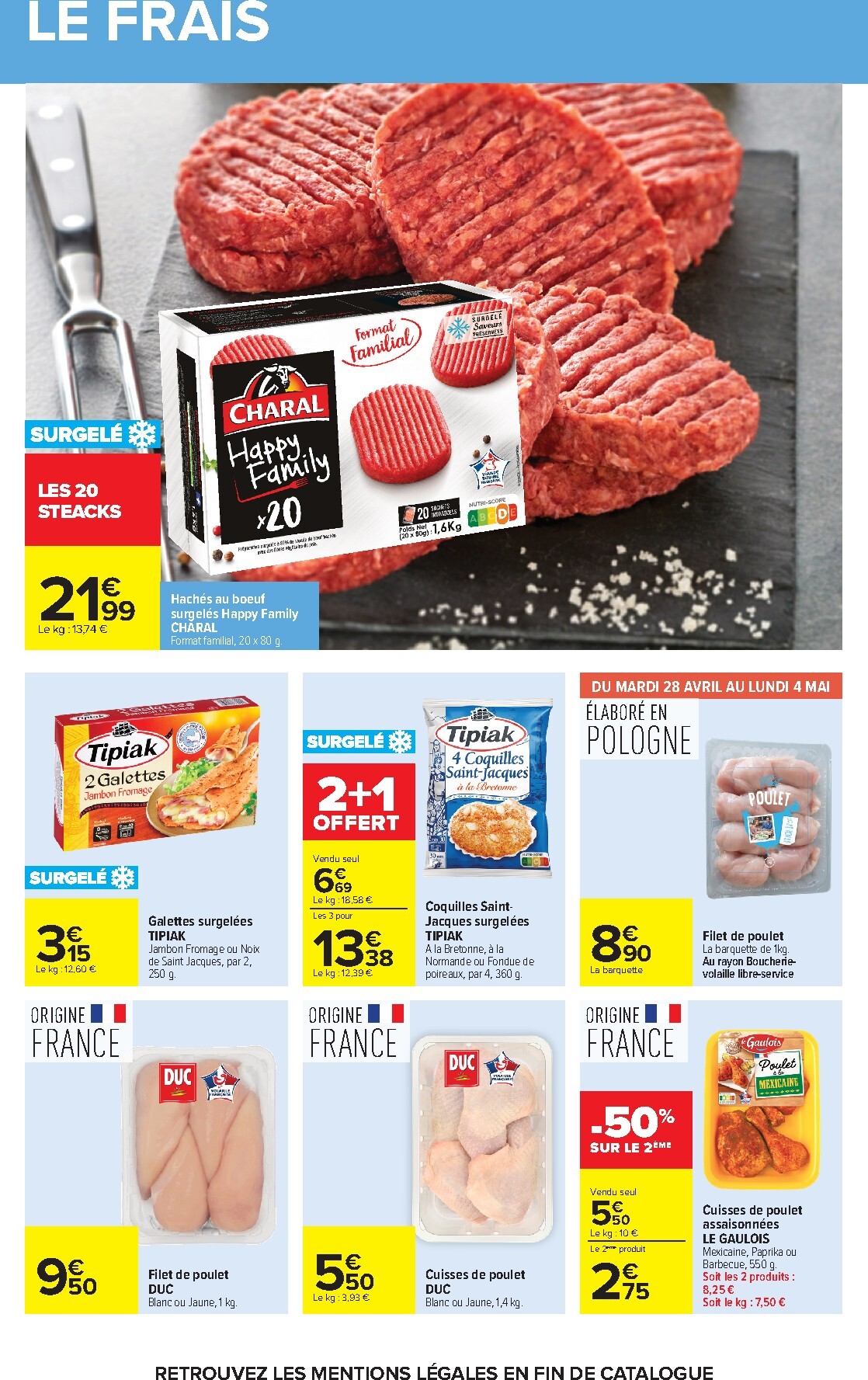 carrefour - Flyer Carrefour - Pique-Nique pour la semaine prochaine du du mardi 28/04/2026 au du lundi 11/05/2026 - page: 38