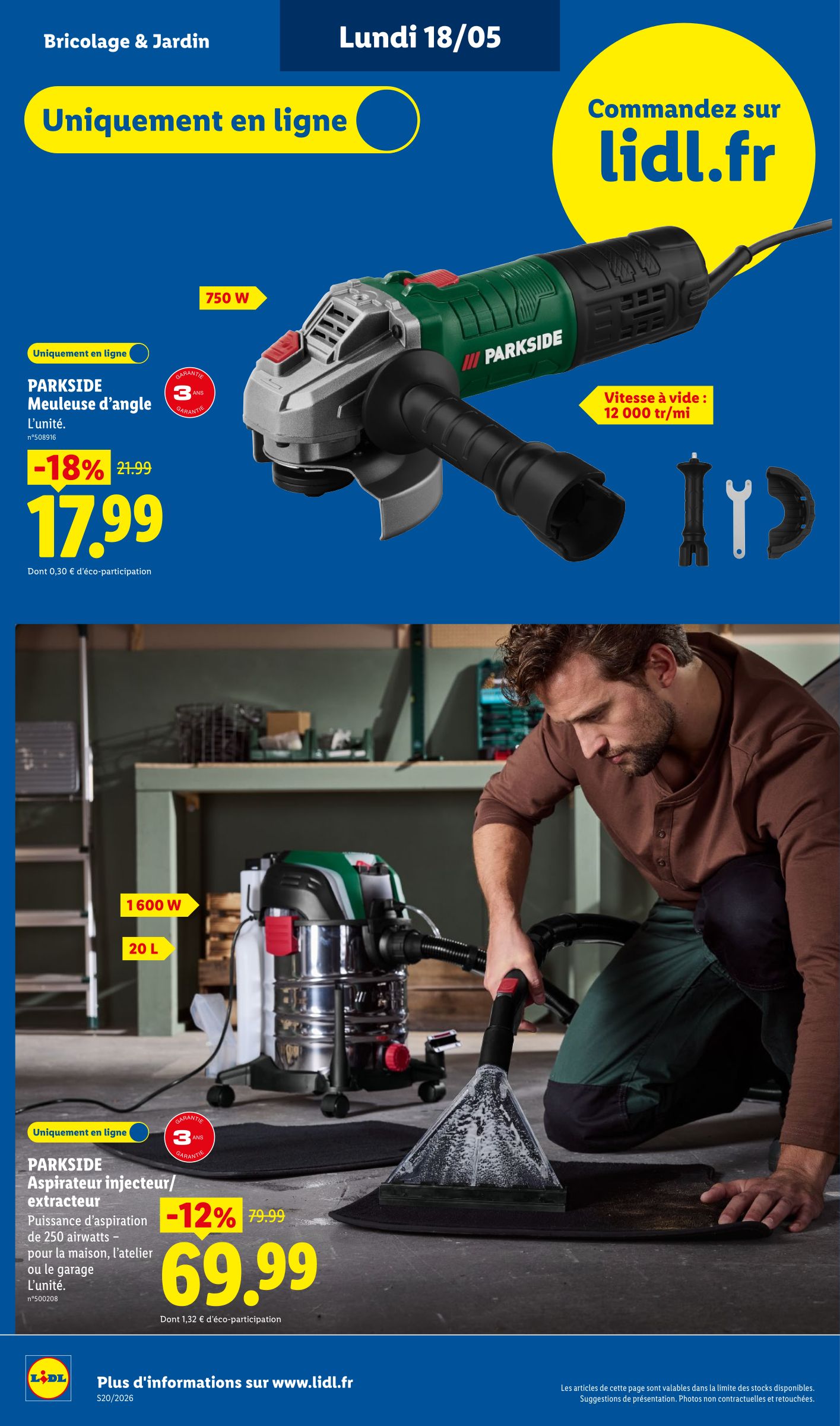 lidl - Current Lidl - Exclu Web leaflet valid from du lundi 18/05/2026 to de jeudi 21/05/2026 - page: 2