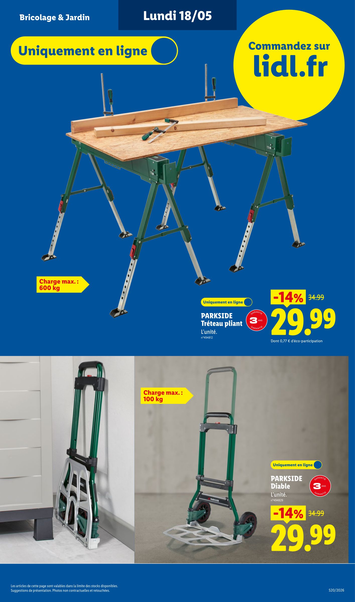 lidl - Current Lidl - Exclu Web leaflet valid from du lundi 18/05/2026 to de jeudi 21/05/2026 - page: 3