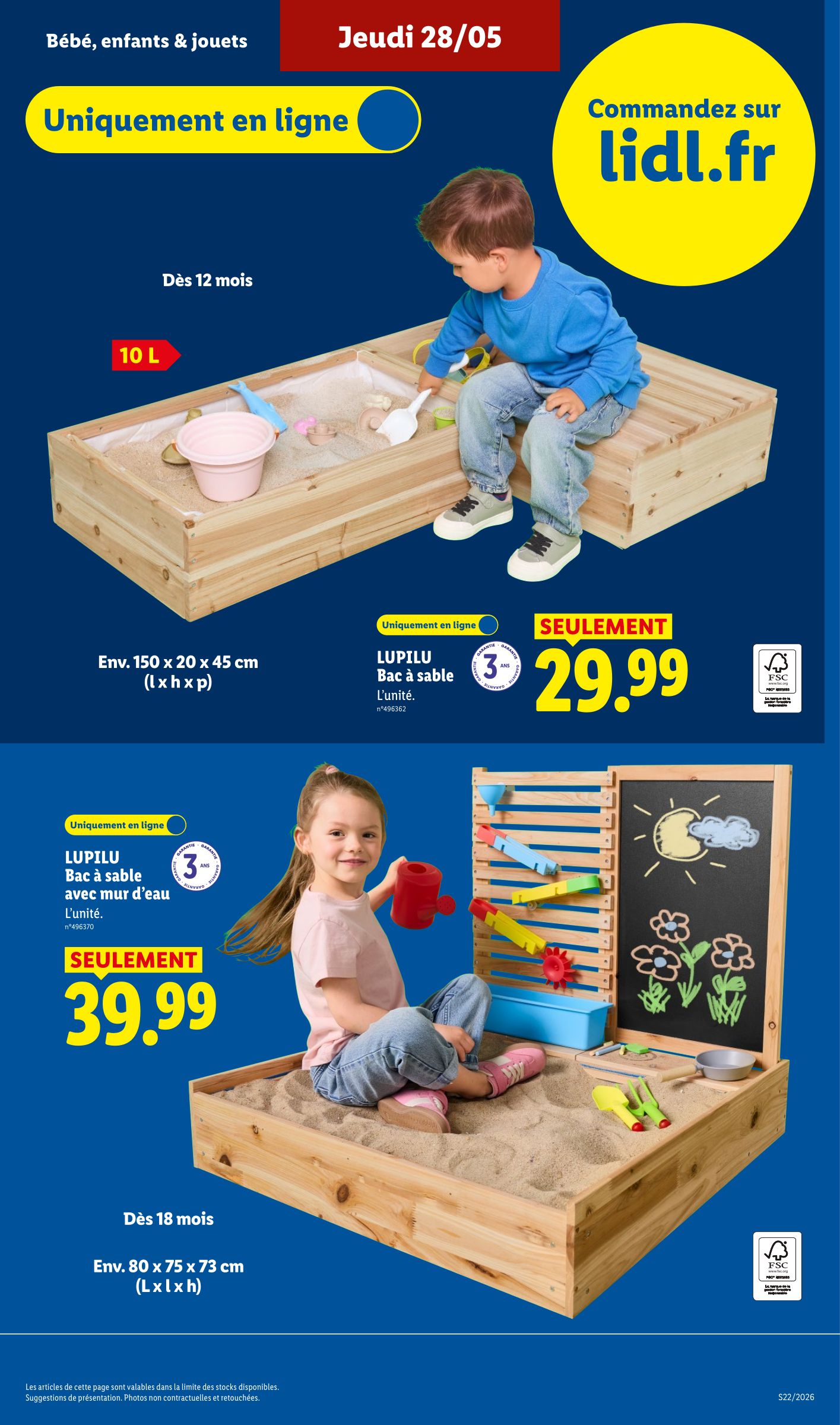 lidl - Flyer Lidl pour la semaine prochaine du de jeudi 28/05/2026 au du mercredi 03/06/2026 - page: 47