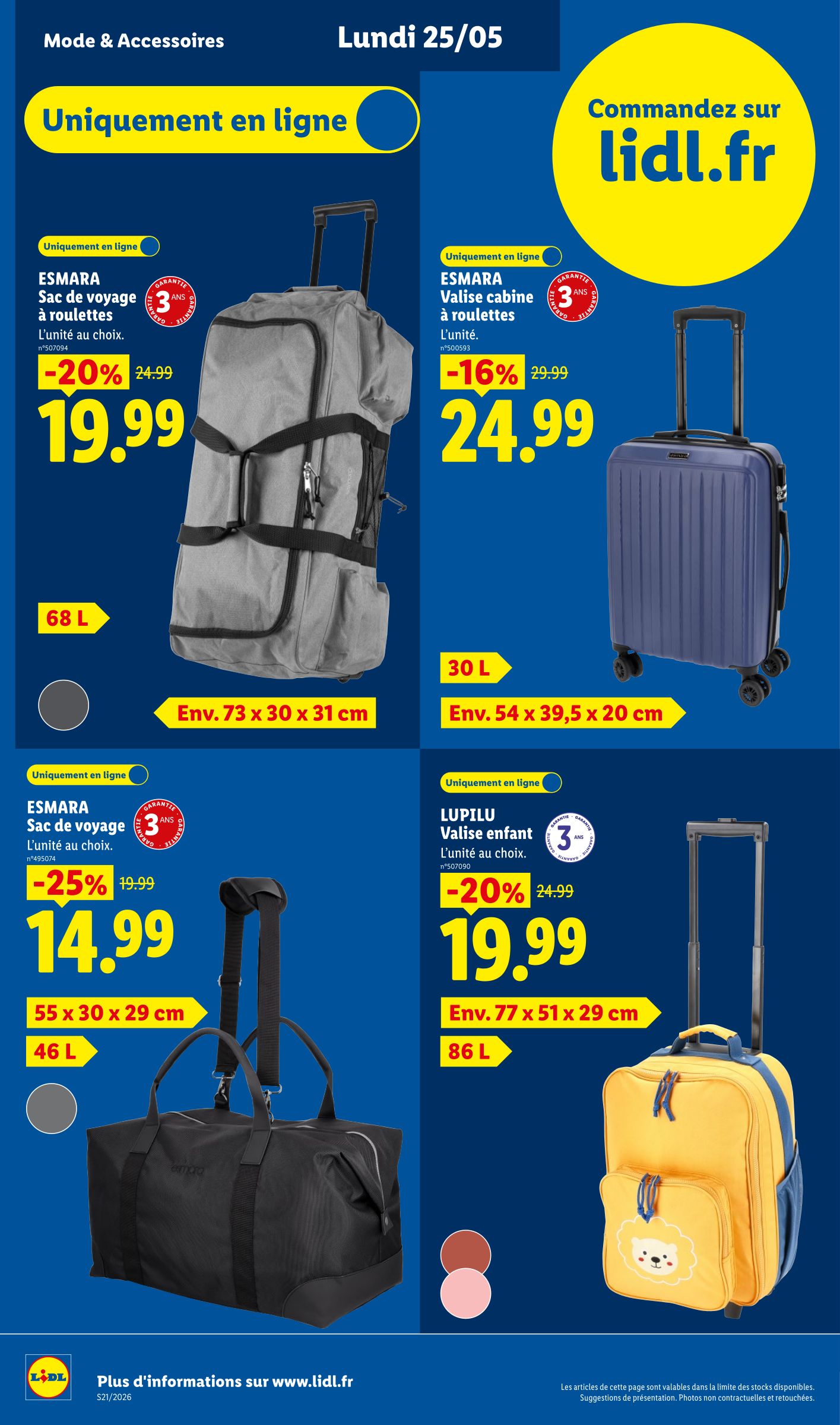 lidl - Current Lidl - Exclu Web leaflet valid from du lundi 25/05/2026 to de jeudi 28/05/2026 - page: 7