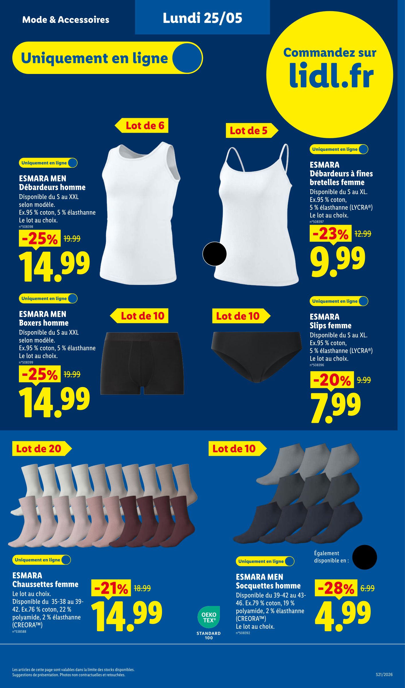 lidl - Current Lidl - Exclu Web leaflet valid from du lundi 25/05/2026 to de jeudi 28/05/2026 - page: 8