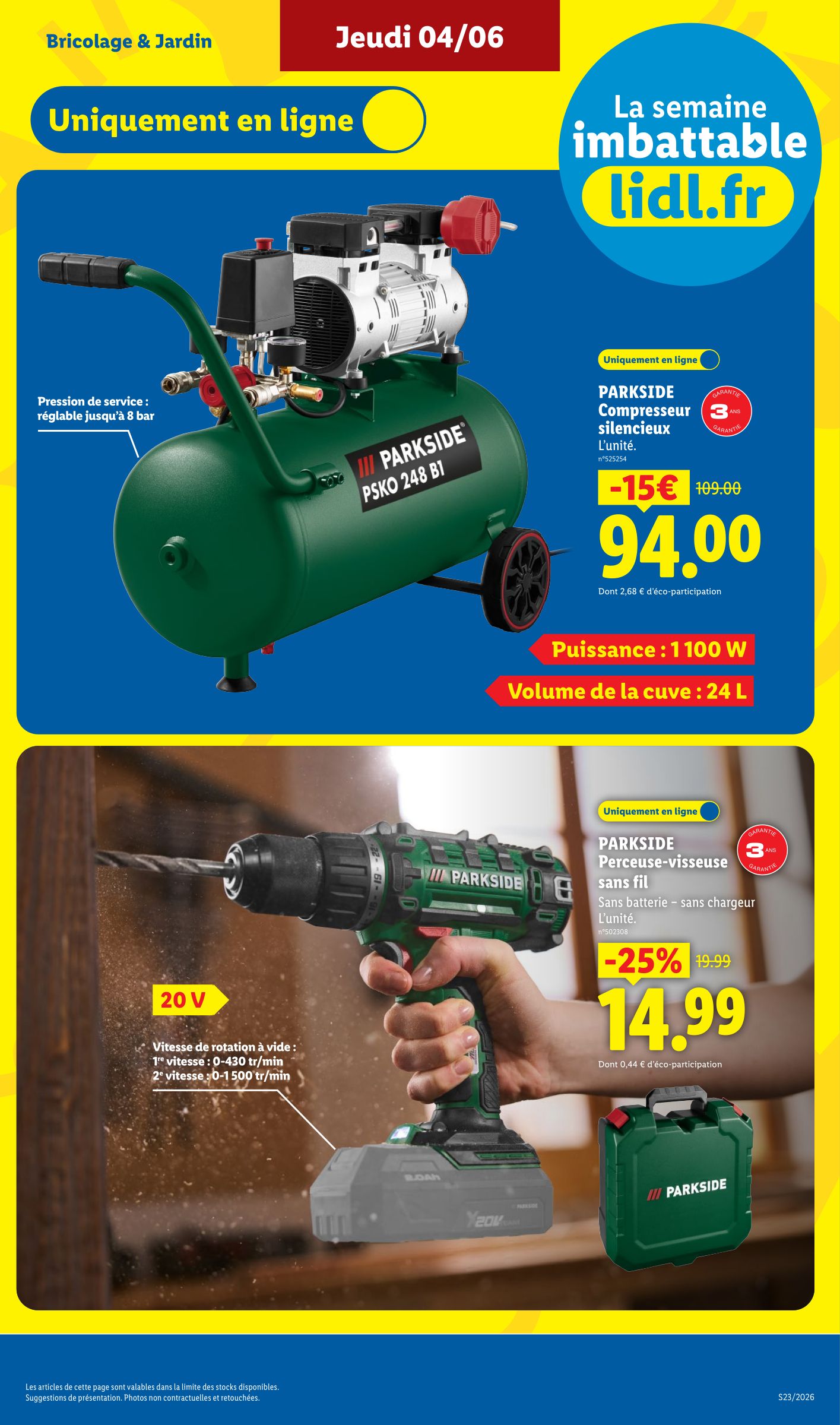 lidl - Current Lidl - Exclu Web leaflet valid from du lundi 01/06/2026 to de jeudi 04/06/2026 - page: 11