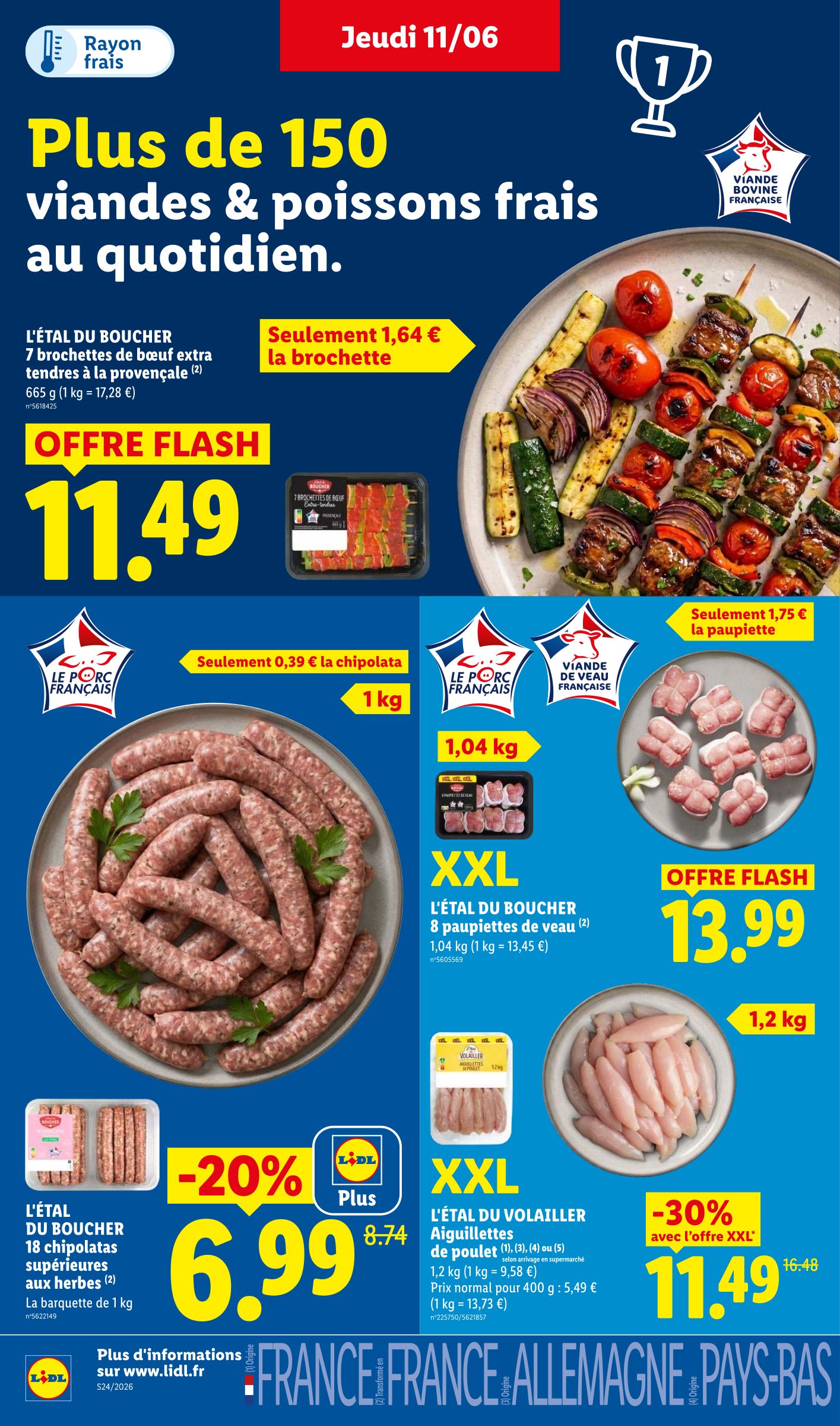 lidl - Flyer Lidl pour la semaine prochaine du de jeudi 11/06/2026 au du mercredi 17/06/2026 - page: 6