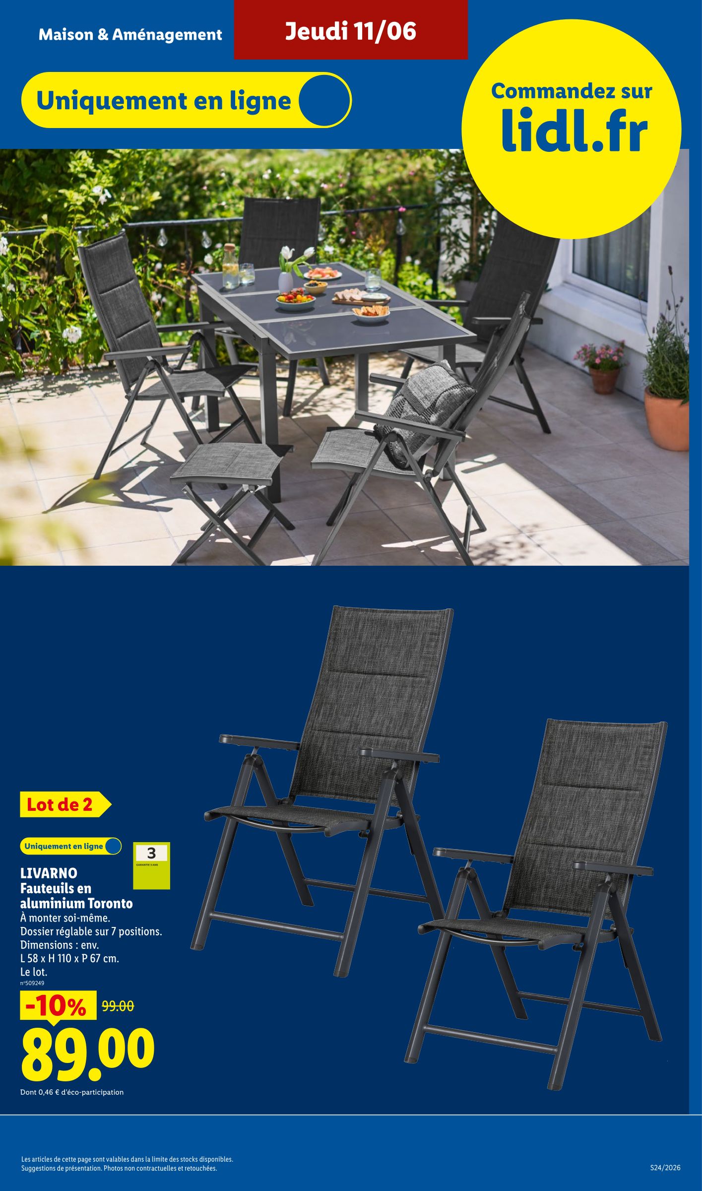 lidl - Flyer Lidl pour la semaine prochaine du de jeudi 11/06/2026 au du mercredi 17/06/2026 - page: 45