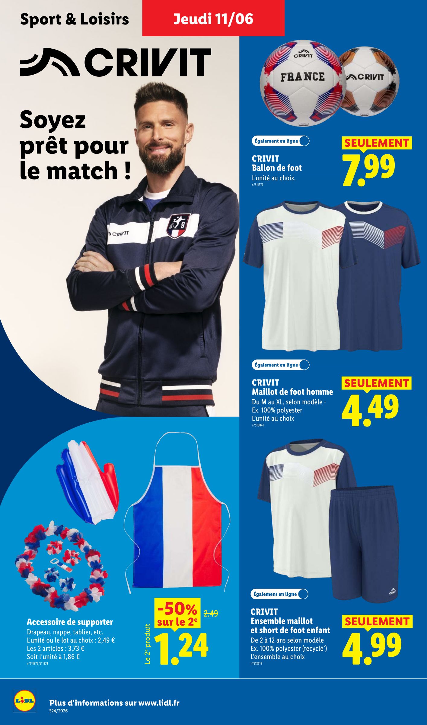 lidl - Flyer Lidl pour la semaine prochaine du de jeudi 11/06/2026 au du mercredi 17/06/2026 - page: 22