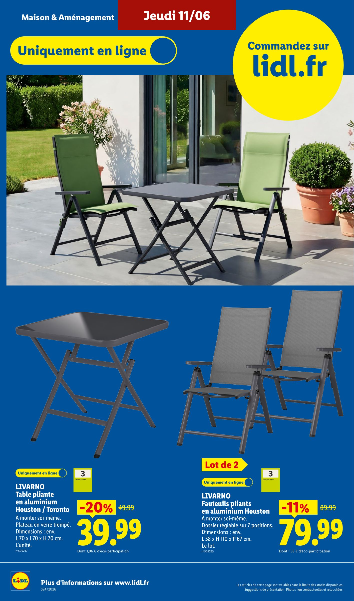 lidl - Flyer Lidl pour la semaine prochaine du de jeudi 11/06/2026 au du mercredi 17/06/2026 - page: 44