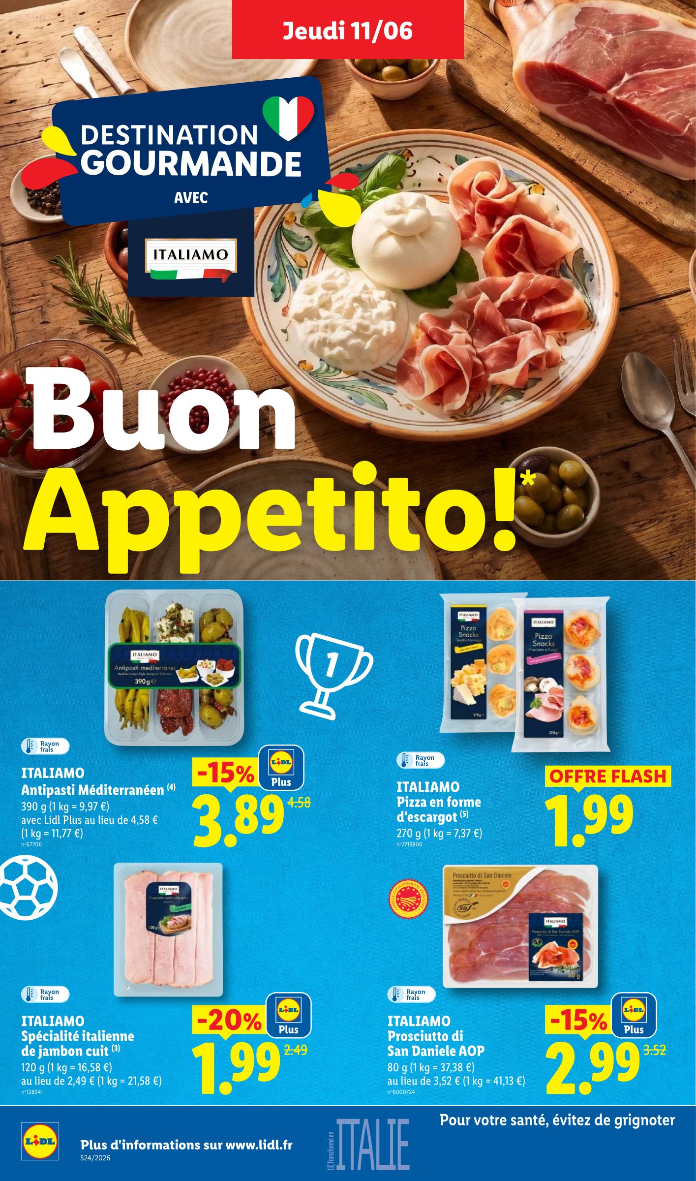 lidl - Flyer Lidl pour la semaine prochaine du de jeudi 11/06/2026 au du mercredi 17/06/2026 - page: 24