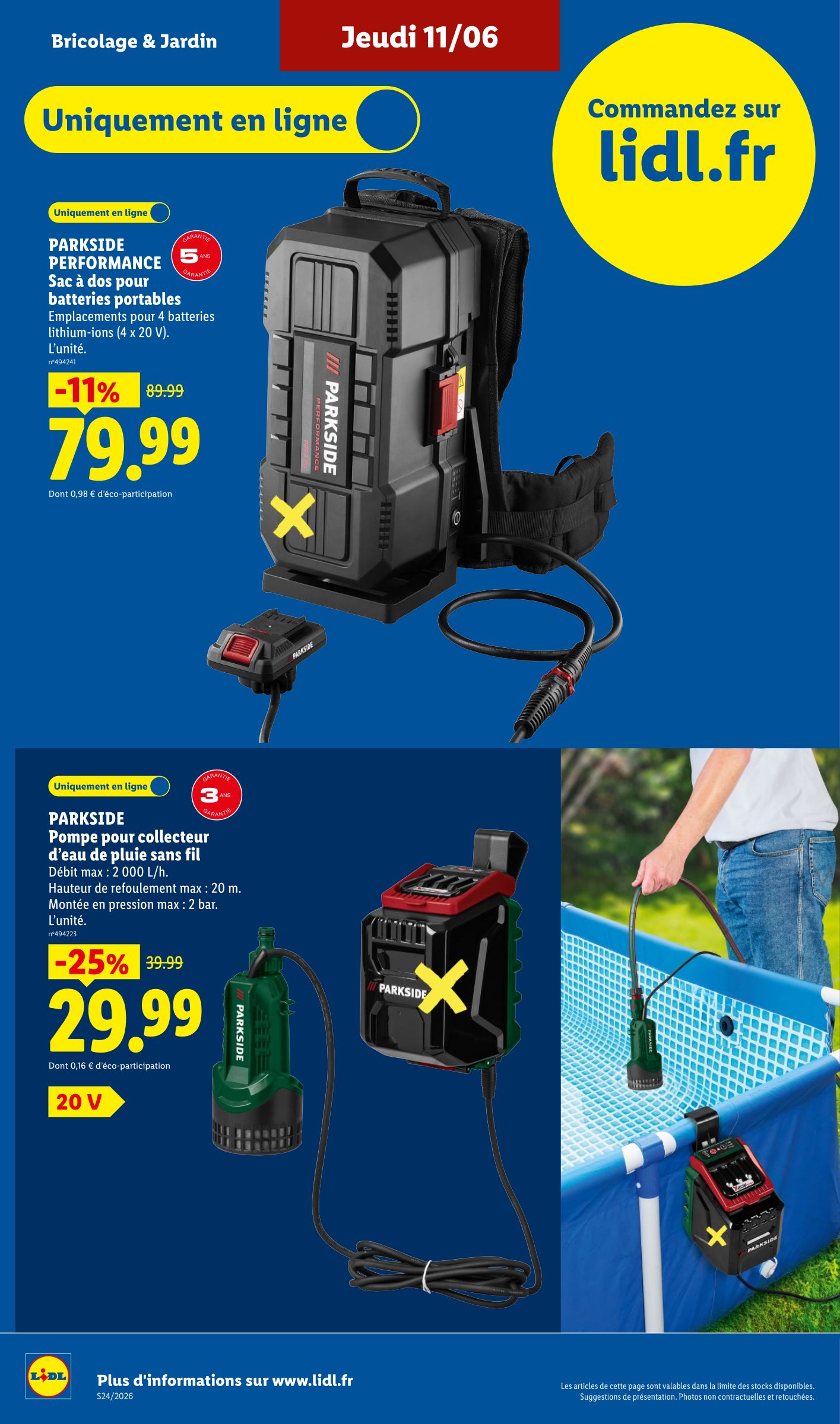 lidl - Current Lidl - Les Exclus Web leaflet valid from du lundi 08/06/2026 to de jeudi 11/06/2026 - page: 10