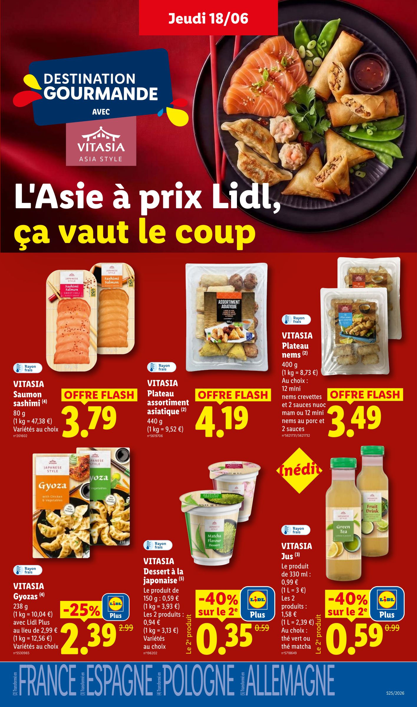 lidl - Flyer Lidl pour la semaine prochaine du de jeudi 18/06/2026 au du mercredi 24/06/2026 - page: 23