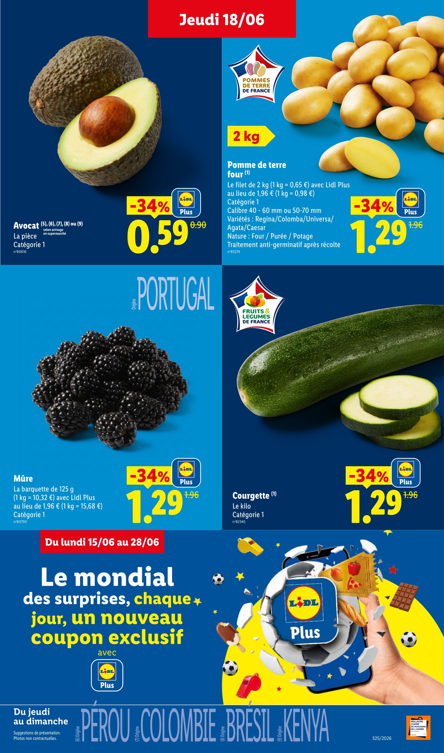 lidl - Flyer Lidl pour la semaine prochaine du de jeudi 18/06/2026 au du mercredi 24/06/2026 - page: 3