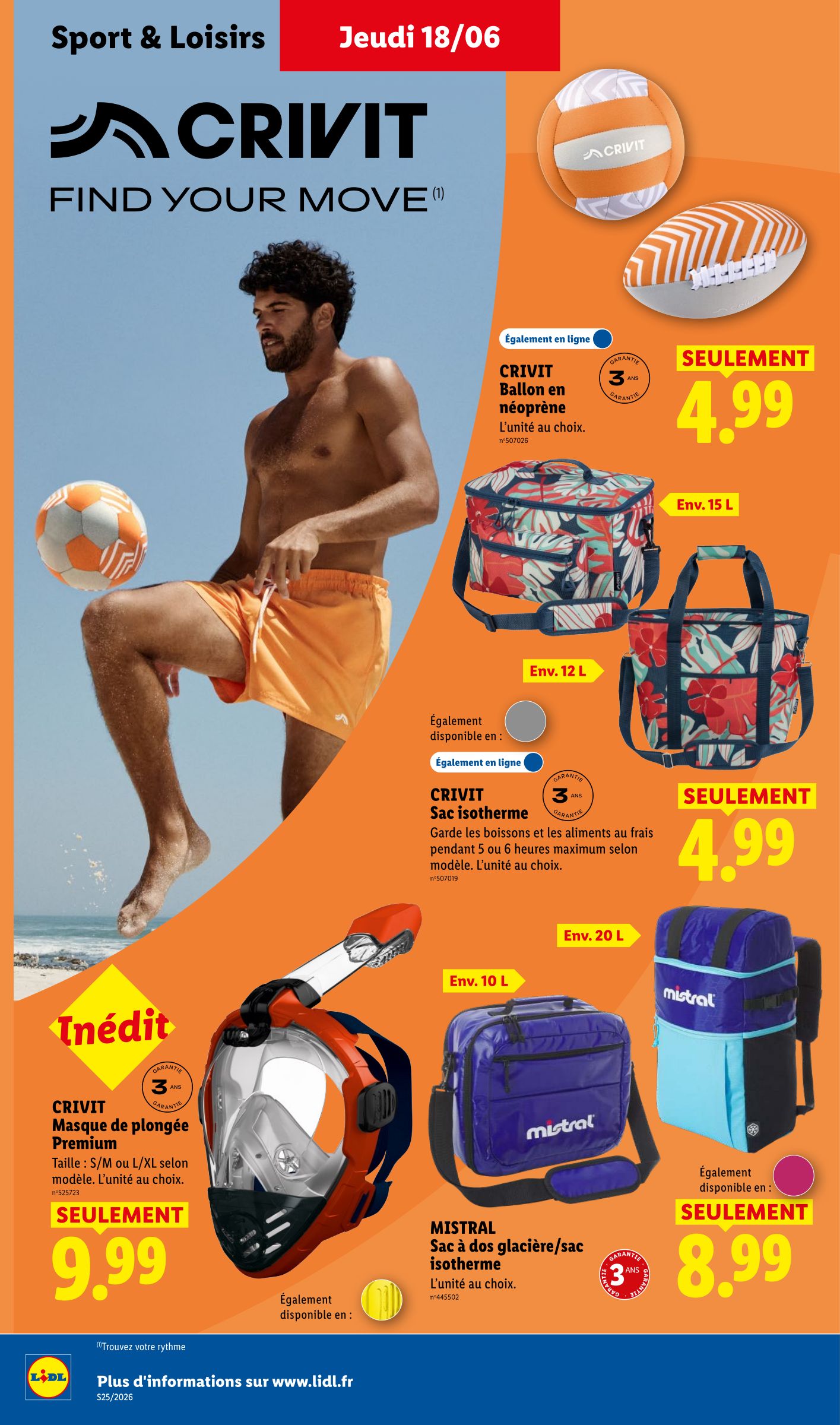 lidl - Flyer Lidl pour la semaine prochaine du de jeudi 18/06/2026 au du mercredi 24/06/2026 - page: 34