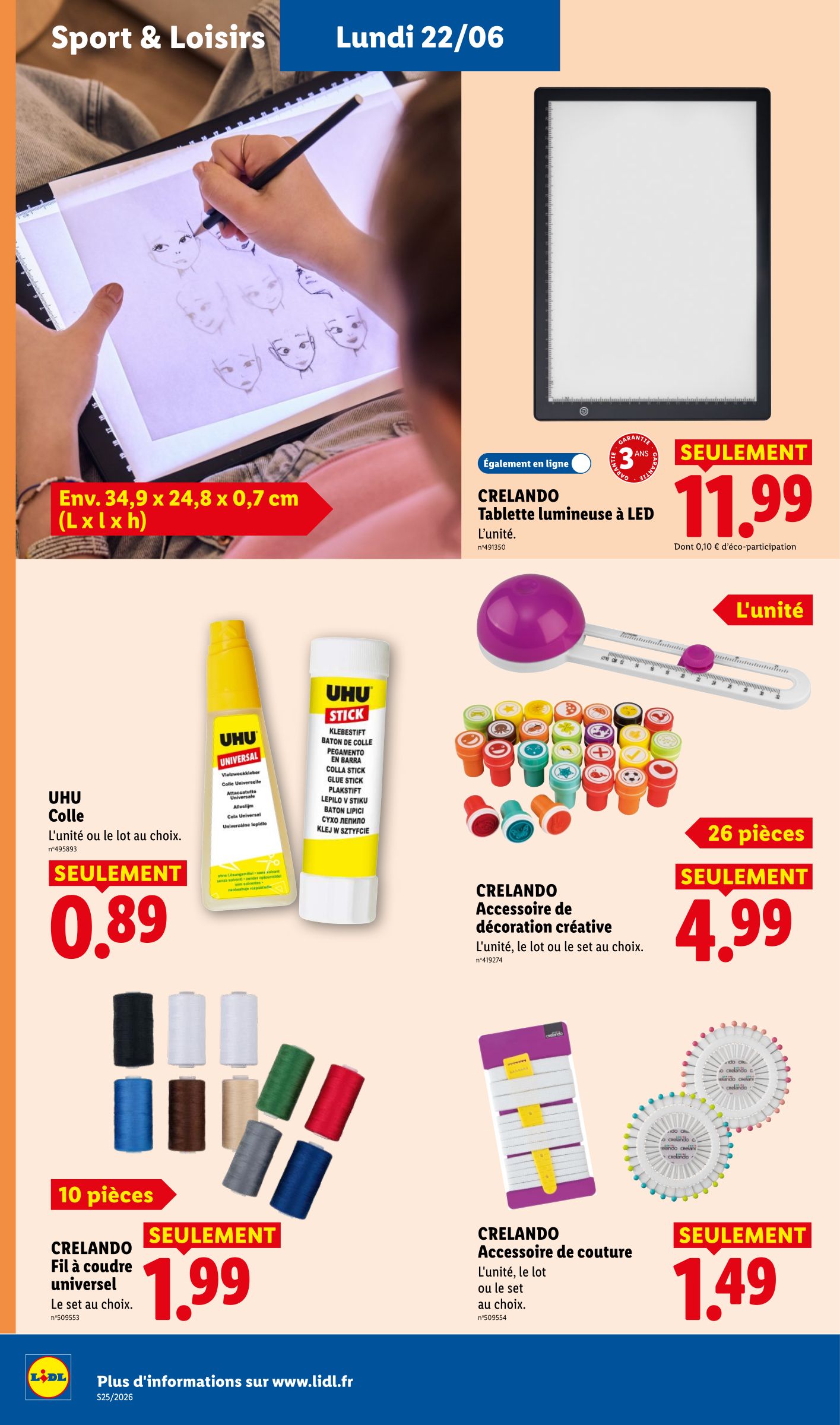 lidl - Flyer Lidl pour la semaine prochaine du de jeudi 18/06/2026 au du mercredi 24/06/2026 - page: 48