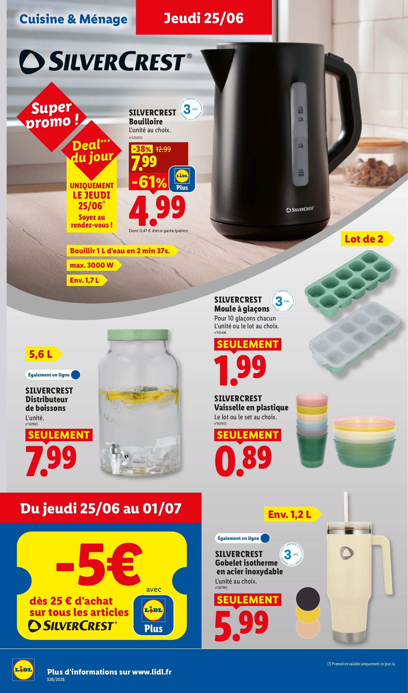 lidl - Flyer Lidl pour la semaine prochaine du de jeudi 25/06/2026 au du mercredi 01/07/2026 - page: 32