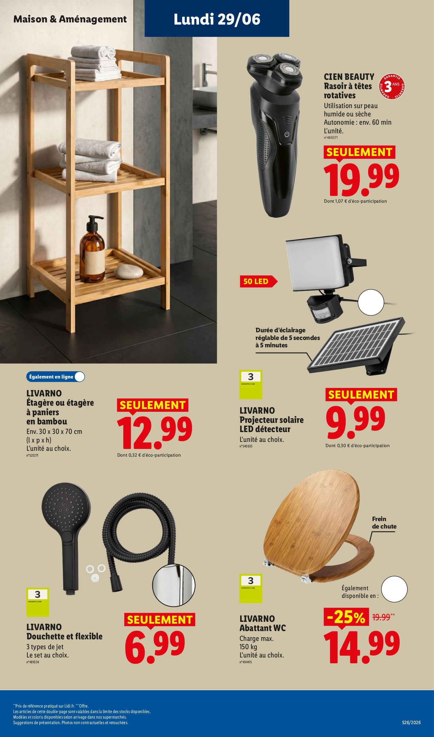 lidl - Flyer Lidl pour la semaine prochaine du de jeudi 25/06/2026 au du mercredi 01/07/2026 - page: 63