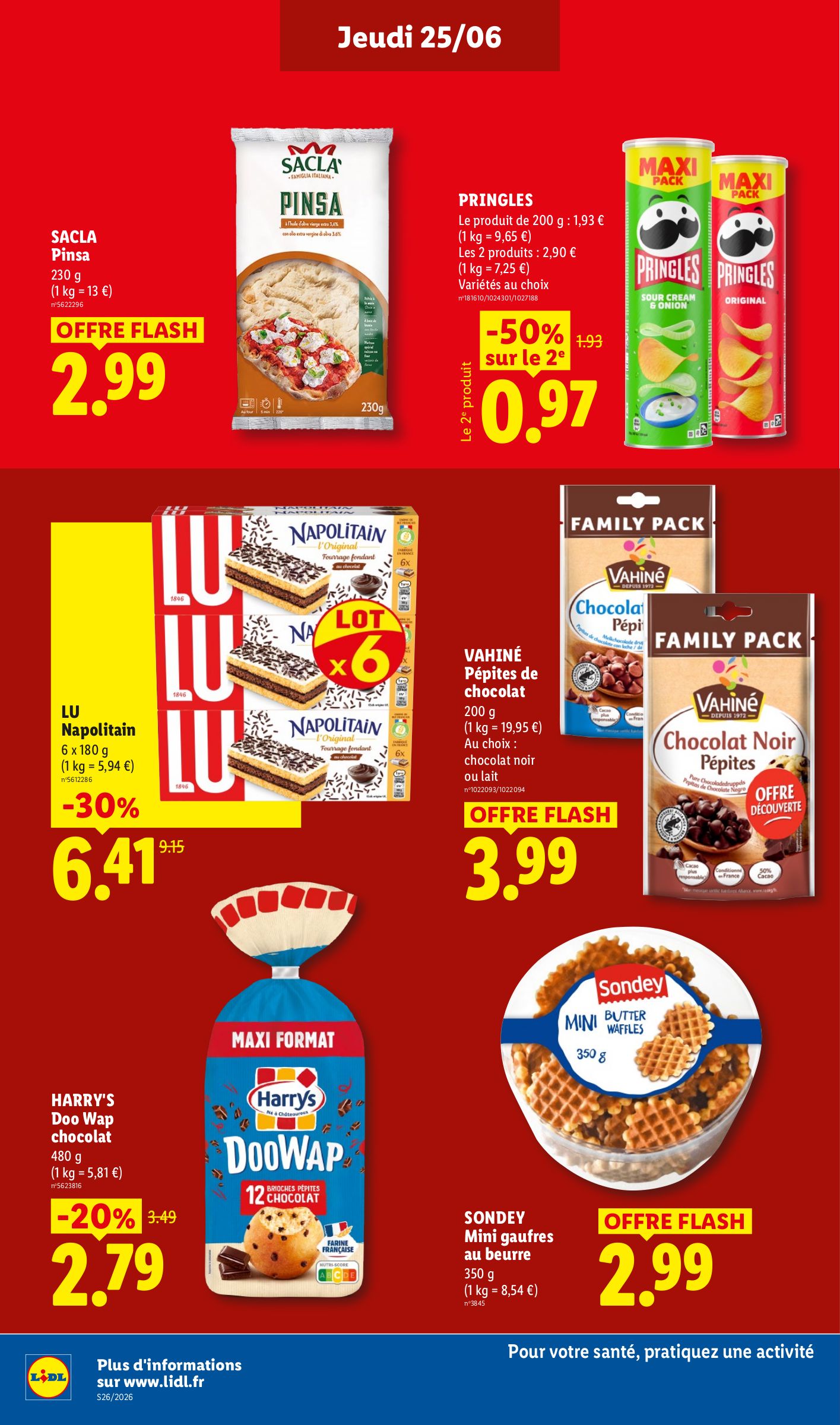 lidl - Flyer Lidl pour la semaine prochaine du de jeudi 25/06/2026 au du mercredi 01/07/2026 - page: 16