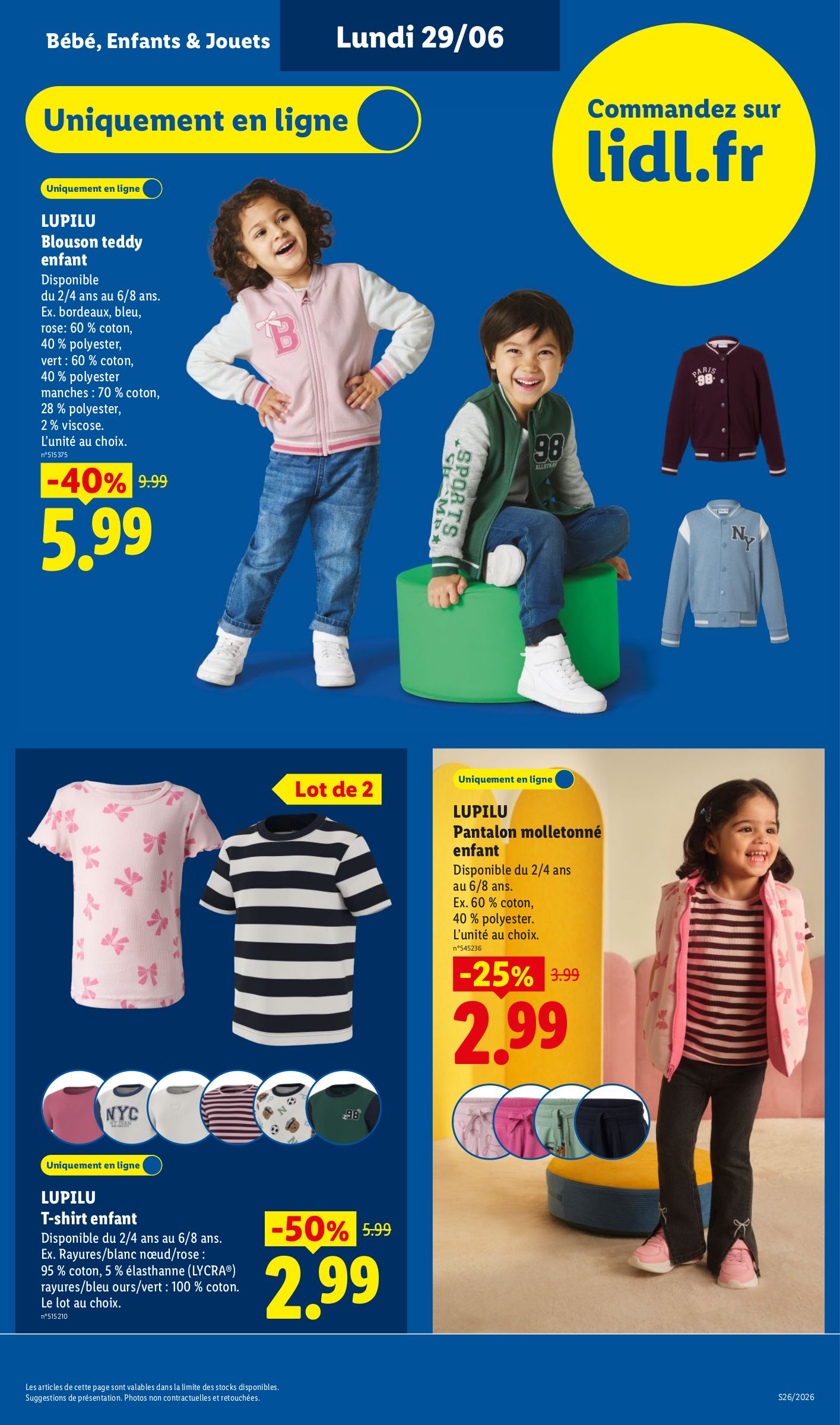 lidl - Current Lidl - Exclus Web leaflet valid from du lundi 29/06/2026 to de jeudi 02/07/2026 - page: 7