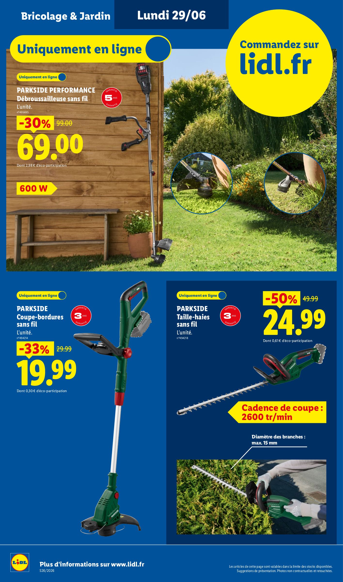 lidl - Current Lidl - Exclus Web leaflet valid from du lundi 29/06/2026 to de jeudi 02/07/2026 - page: 4