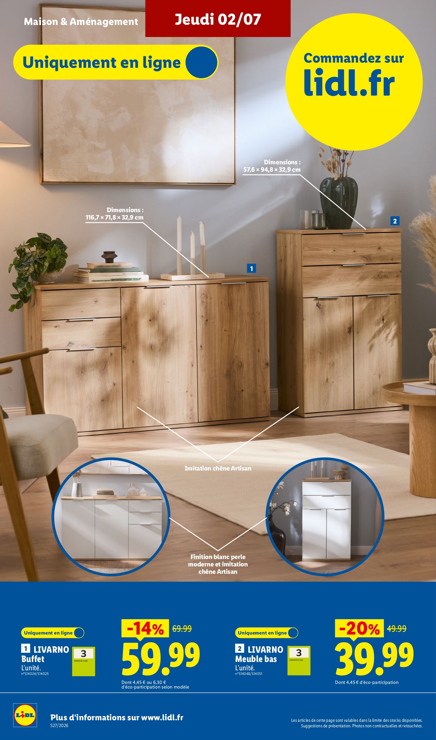 lidl - Current Lidl - Exclus Web leaflet valid from du lundi 29/06/2026 to de jeudi 02/07/2026 - page: 12