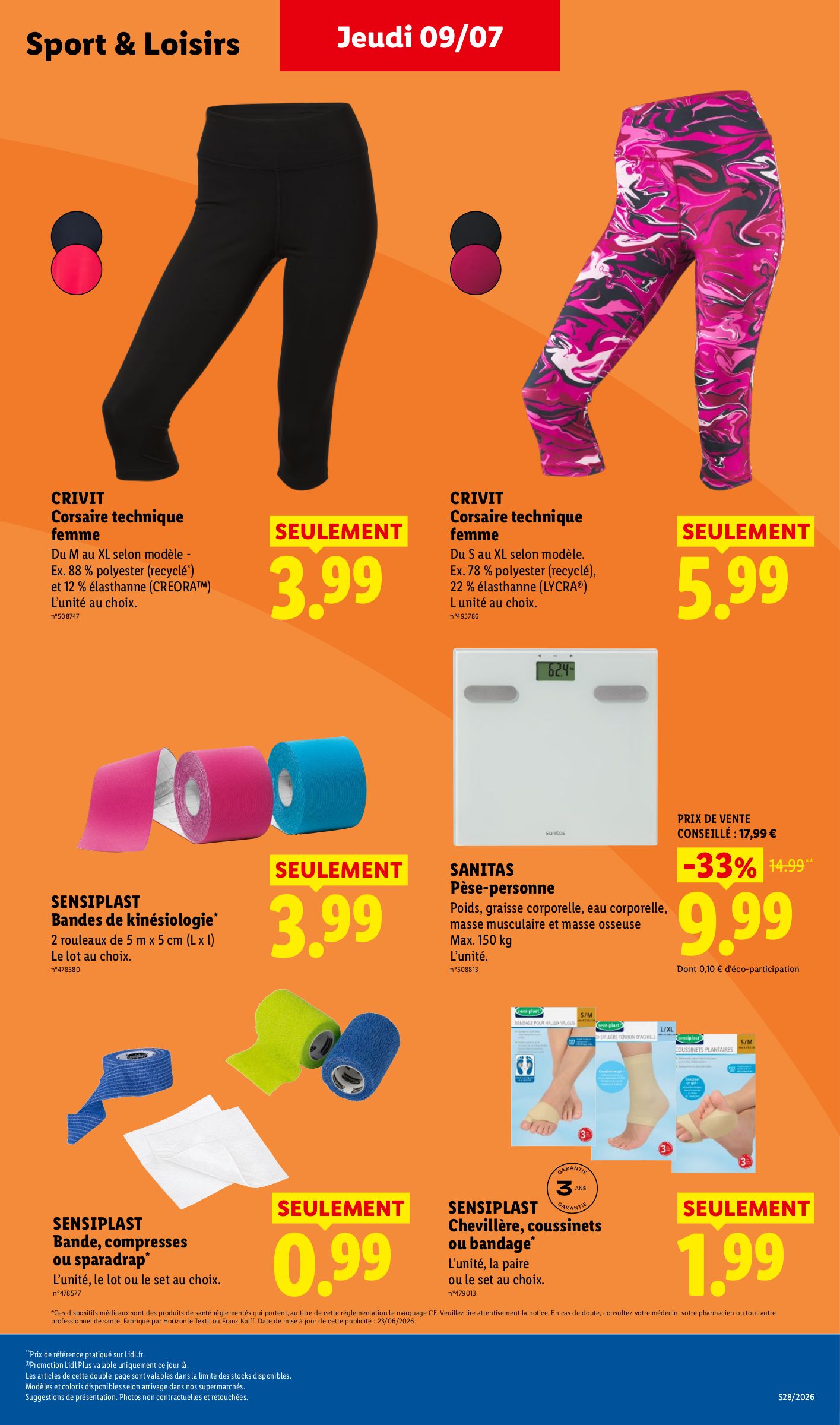 lidl - Flyer Lidl pour la semaine prochaine du de jeudi 09/07/2026 au du mercredi 15/07/2026 - page: 43