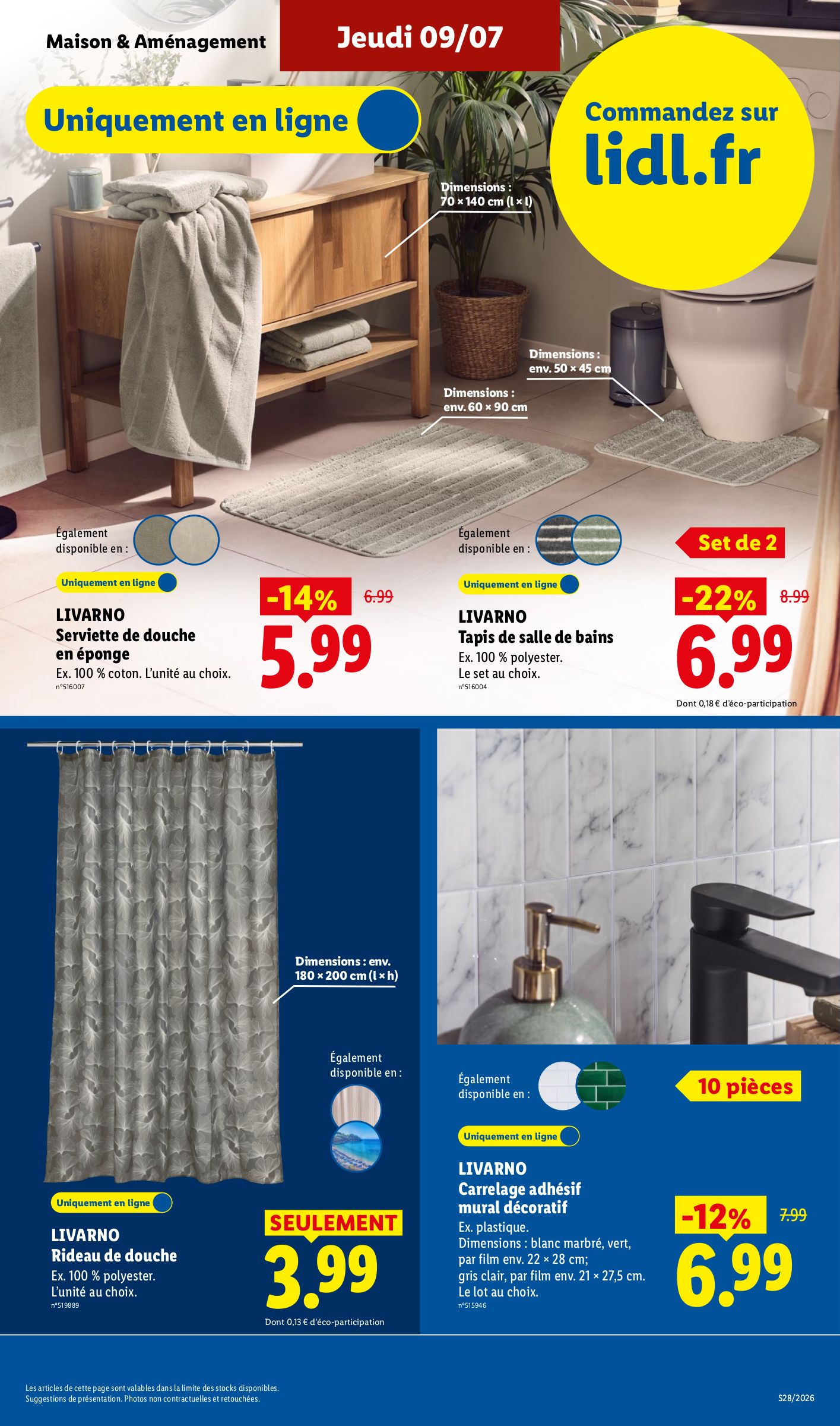 lidl - Flyer Lidl pour la semaine prochaine du de jeudi 09/07/2026 au du mercredi 15/07/2026 - page: 49