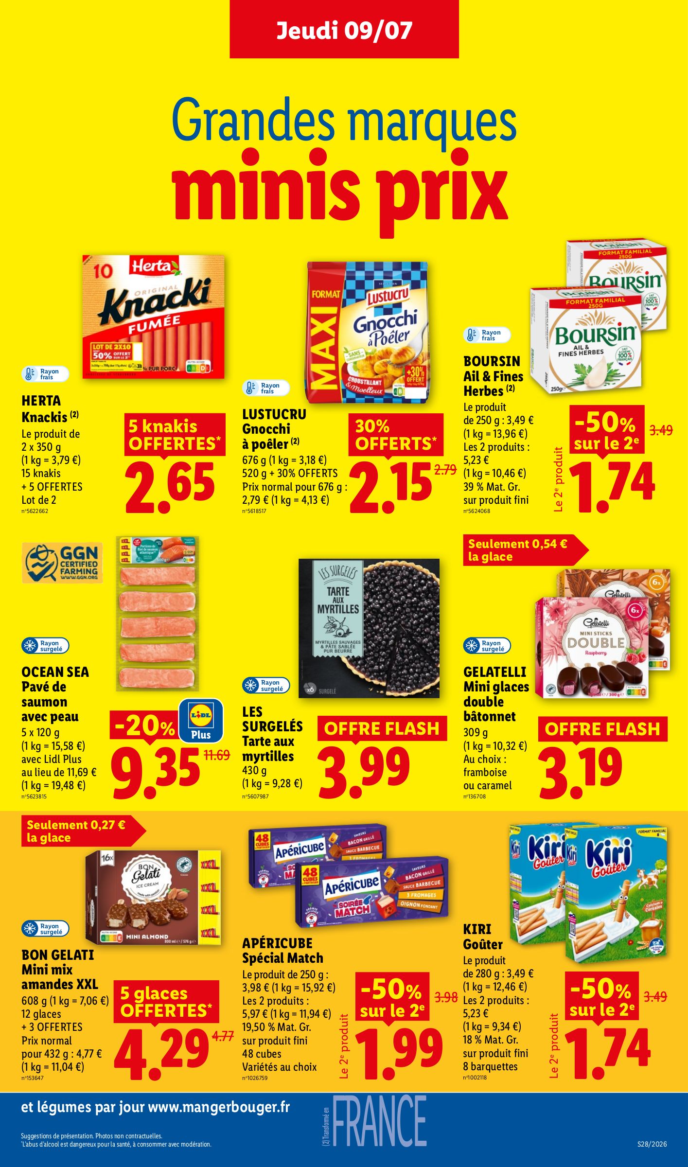 lidl - Flyer Lidl pour la semaine prochaine du de jeudi 09/07/2026 au du mercredi 15/07/2026 - page: 25