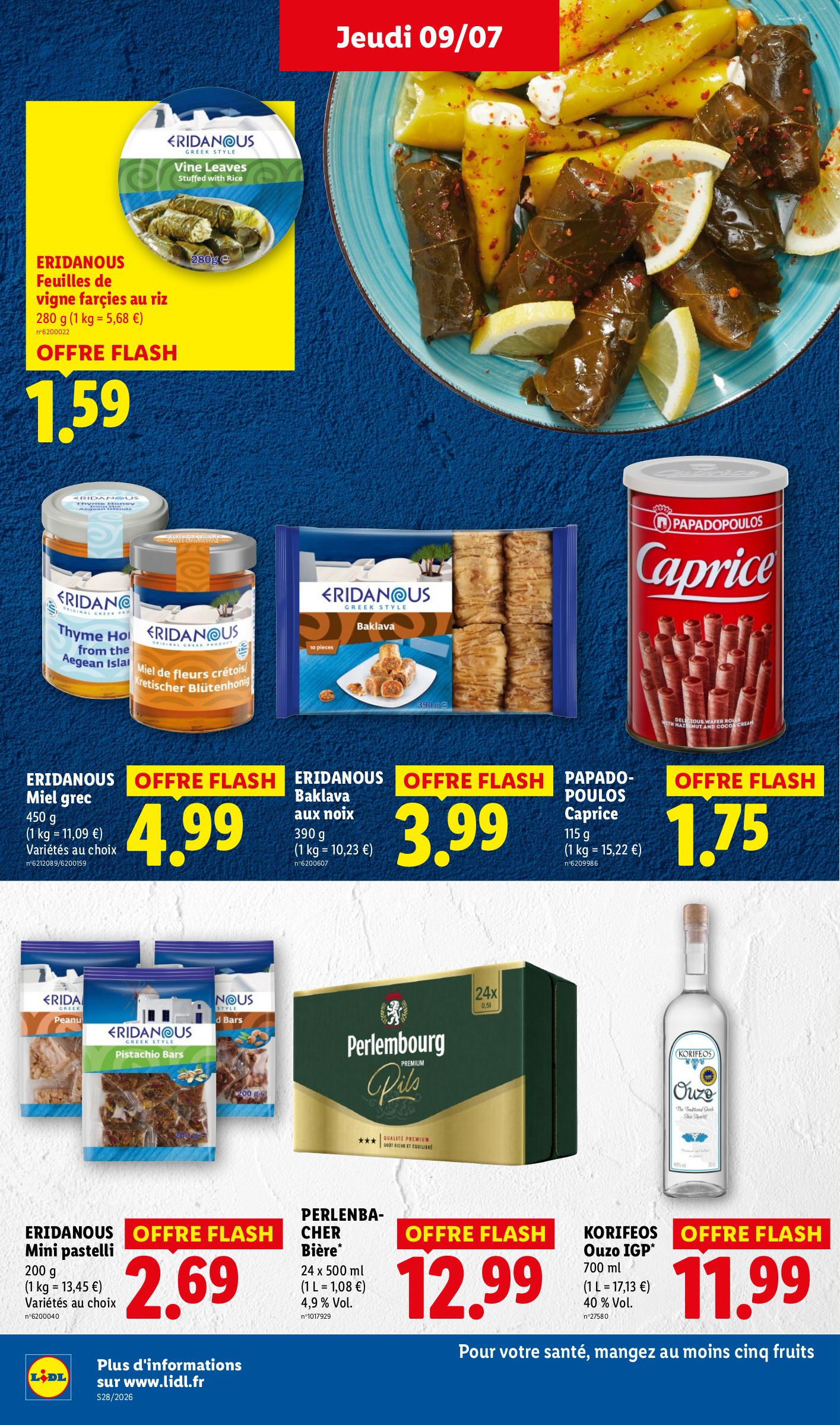 lidl - Flyer Lidl pour la semaine prochaine du de jeudi 09/07/2026 au du mercredi 15/07/2026 - page: 24