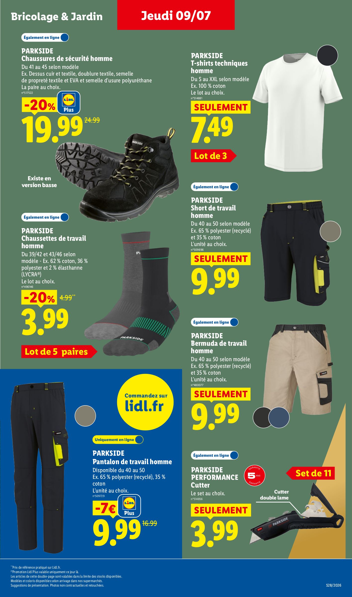 lidl - Flyer Lidl pour la semaine prochaine du de jeudi 09/07/2026 au du mercredi 15/07/2026 - page: 37