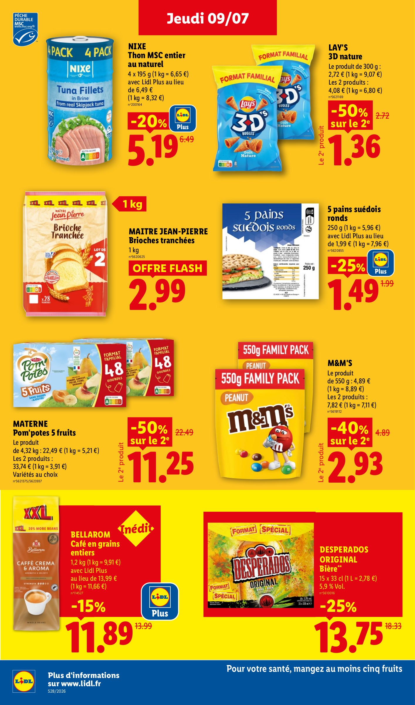 lidl - Flyer Lidl pour la semaine prochaine du de jeudi 09/07/2026 au du mercredi 15/07/2026 - page: 26