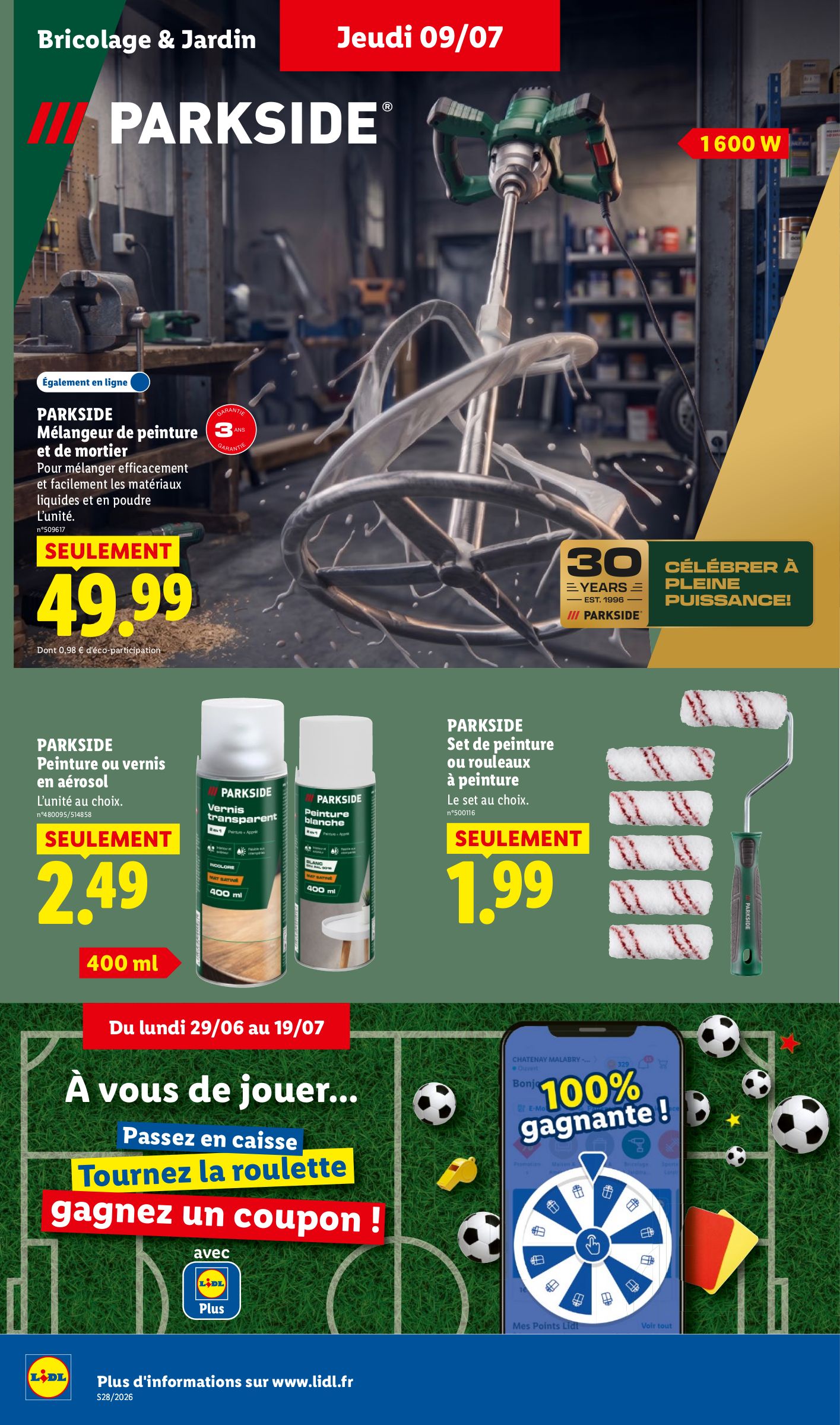 lidl - Flyer Lidl pour la semaine prochaine du de jeudi 09/07/2026 au du mercredi 15/07/2026 - page: 36