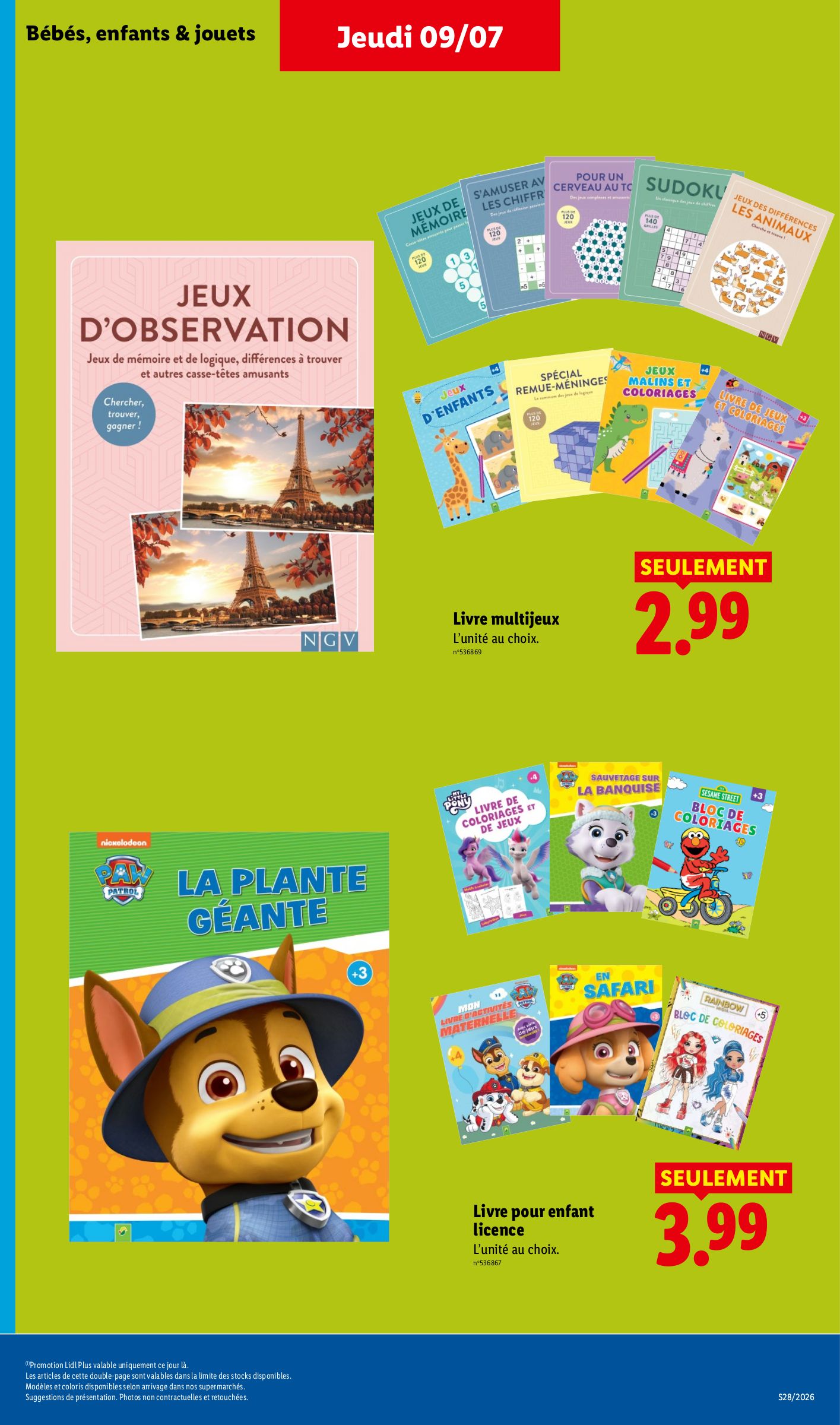 lidl - Flyer Lidl pour la semaine prochaine du de jeudi 09/07/2026 au du mercredi 15/07/2026 - page: 45