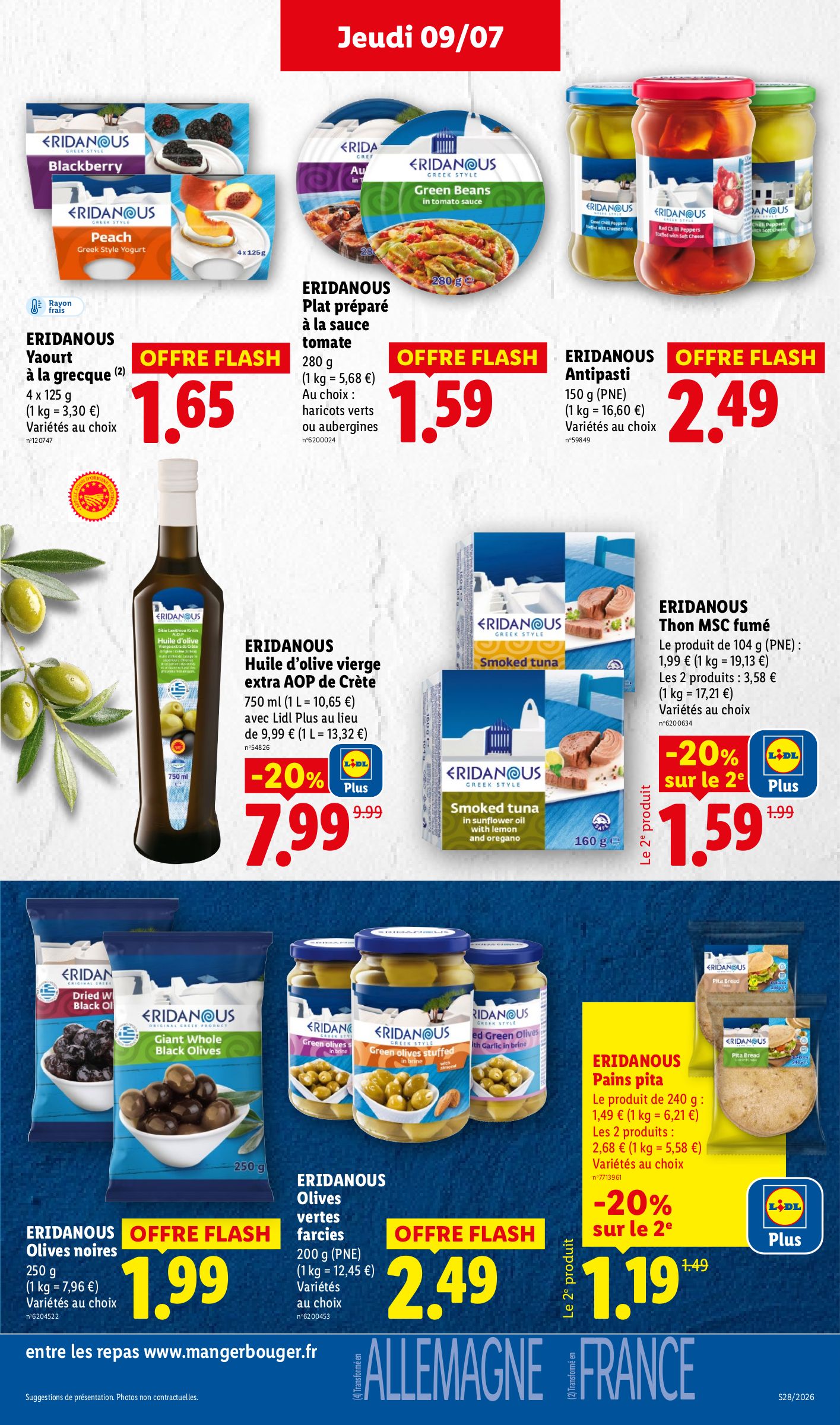 lidl - Flyer Lidl pour la semaine prochaine du de jeudi 09/07/2026 au du mercredi 15/07/2026 - page: 23