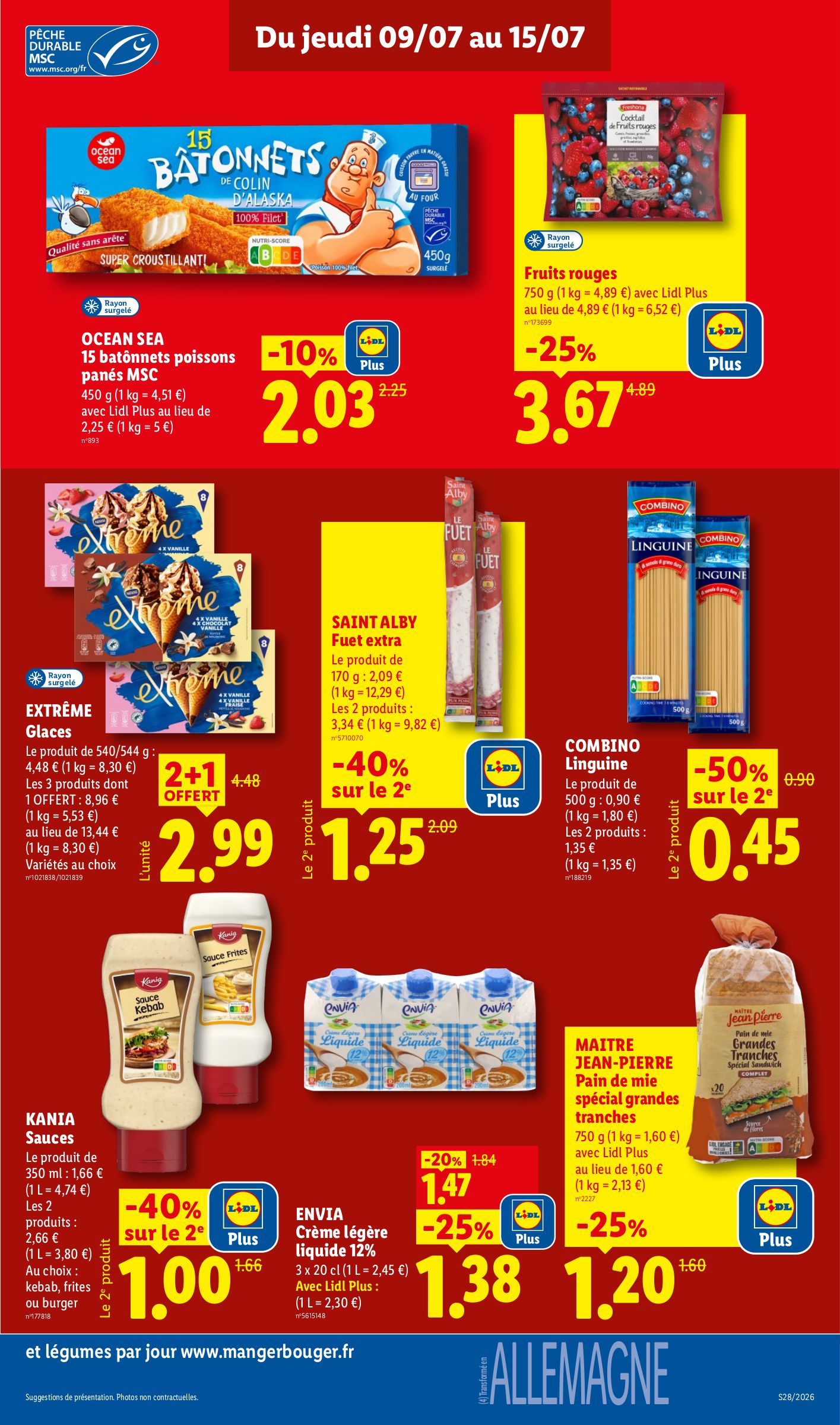 lidl - Flyer Lidl pour la semaine prochaine du de jeudi 09/07/2026 au du mercredi 15/07/2026 - page: 13