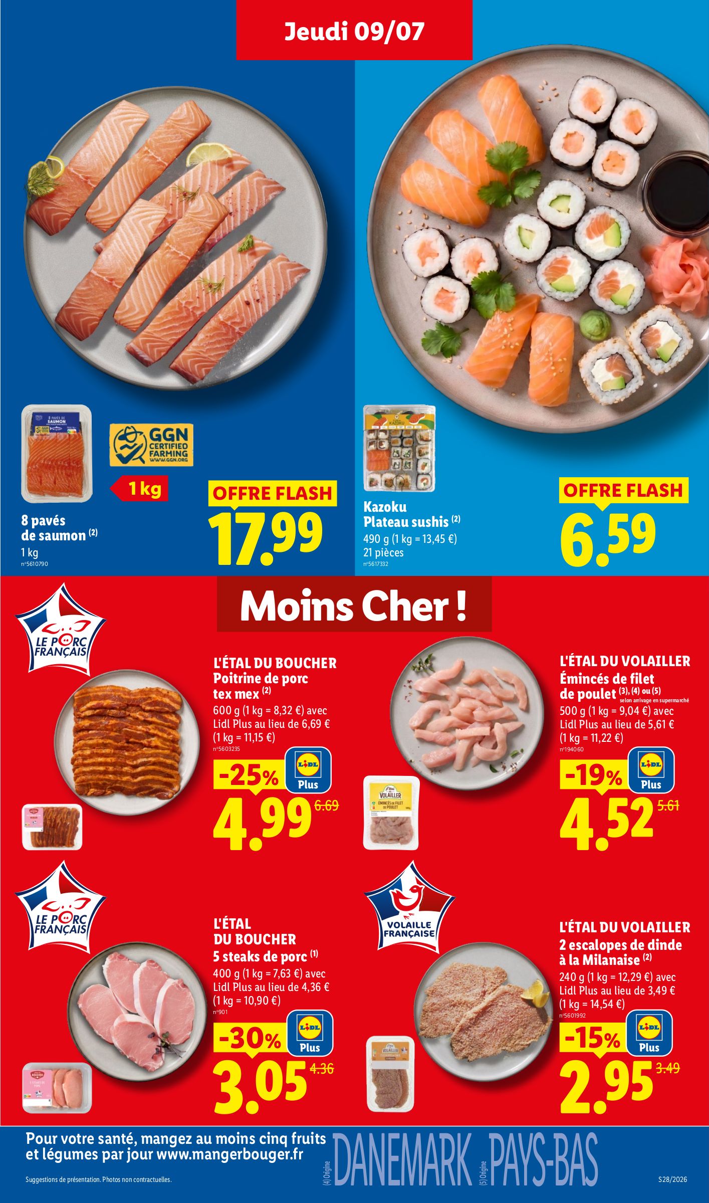 lidl - Flyer Lidl pour la semaine prochaine du de jeudi 09/07/2026 au du mercredi 15/07/2026 - page: 7