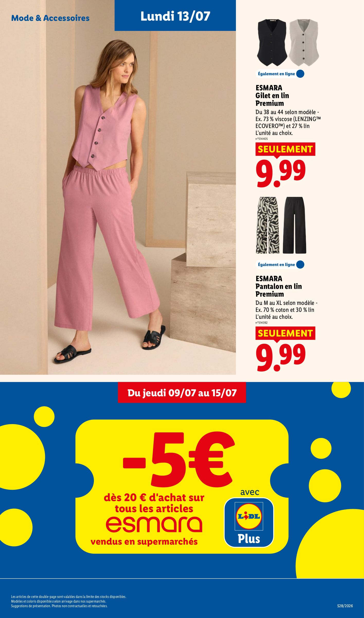lidl - Flyer Lidl pour la semaine prochaine du de jeudi 09/07/2026 au du mercredi 15/07/2026 - page: 55
