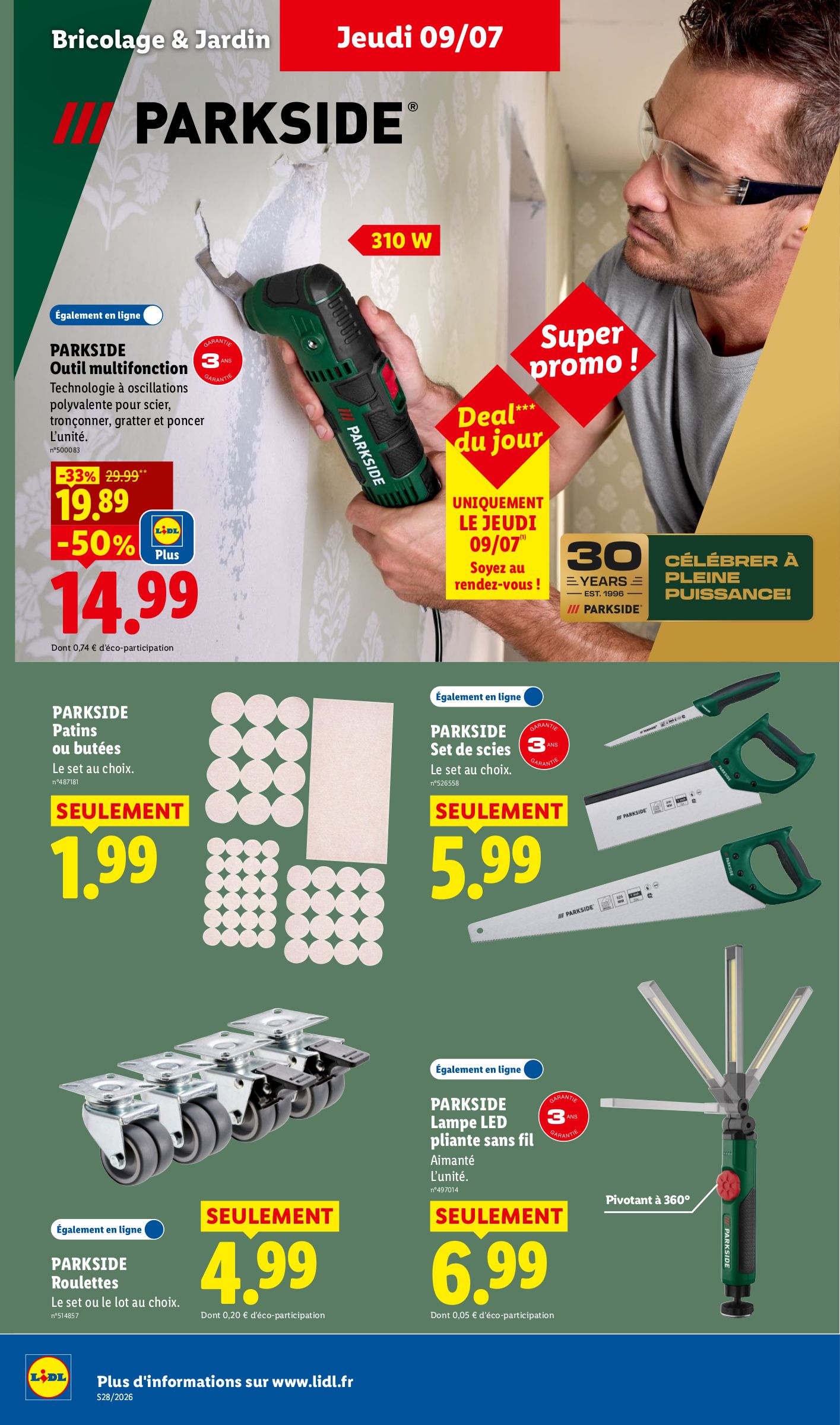 lidl - Flyer Lidl pour la semaine prochaine du de jeudi 09/07/2026 au du mercredi 15/07/2026 - page: 38