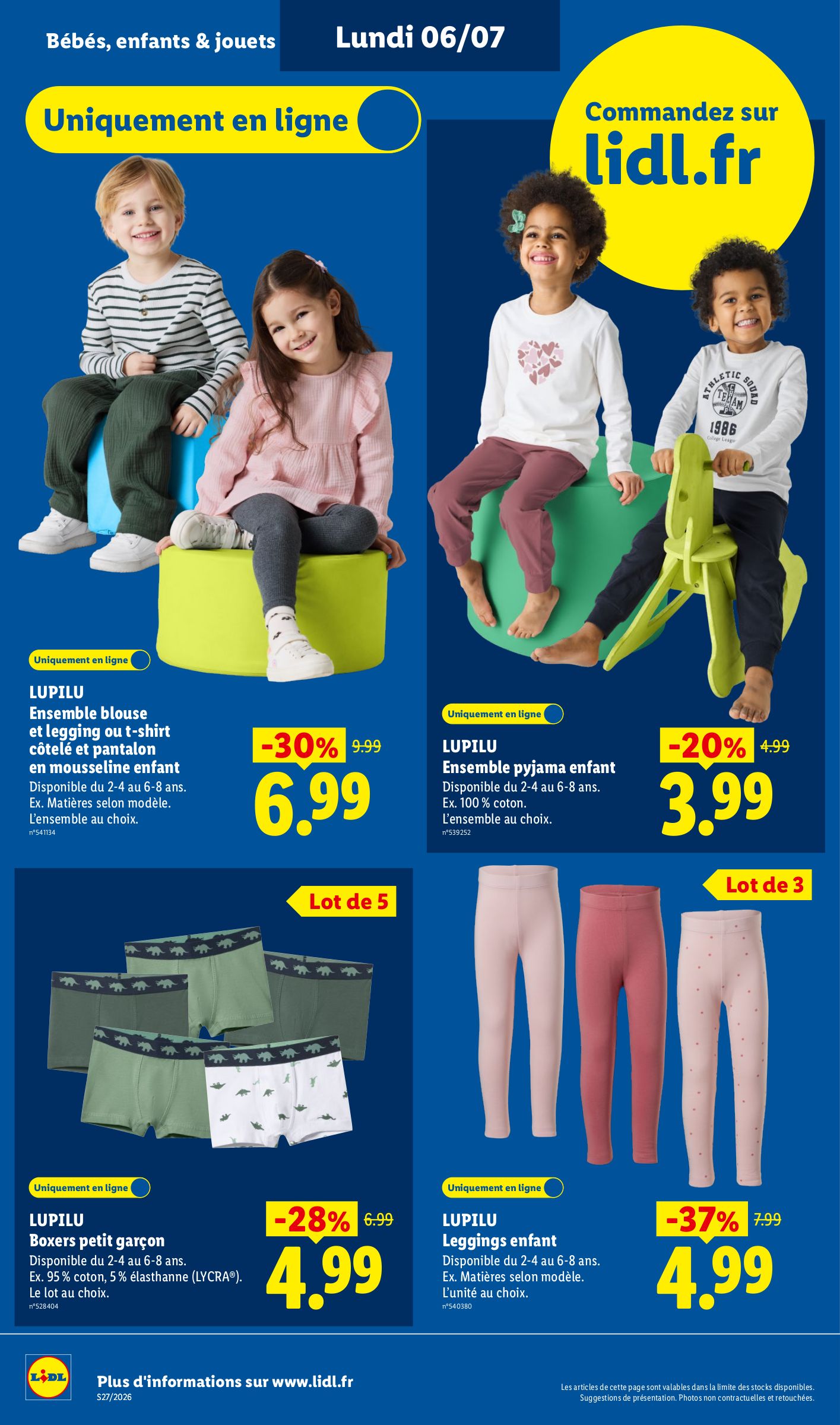 lidl - Current Lidl - Exclus Web leaflet valid from du lundi 06/07/2026 to de jeudi 09/07/2026 - page: 8