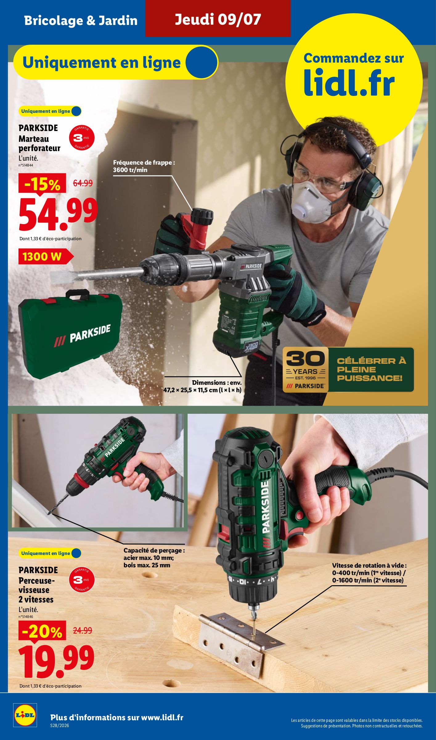 lidl - Current Lidl - Exclus Web leaflet valid from du lundi 06/07/2026 to de jeudi 09/07/2026 - page: 10