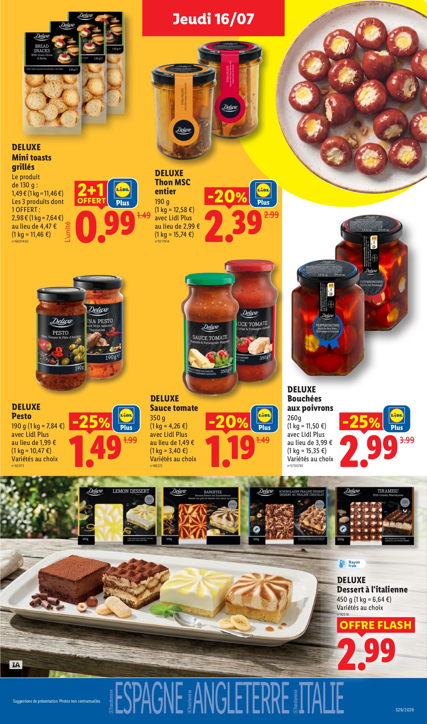 lidl - Flyer Lidl pour la semaine prochaine du de jeudi 16/07/2026 au du mercredi 22/07/2026 - page: 19