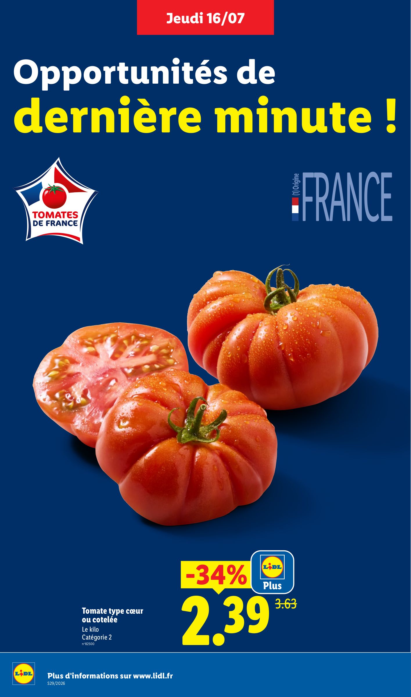 lidl - Flyer Lidl pour la semaine prochaine du de jeudi 16/07/2026 au du mercredi 22/07/2026 - page: 4