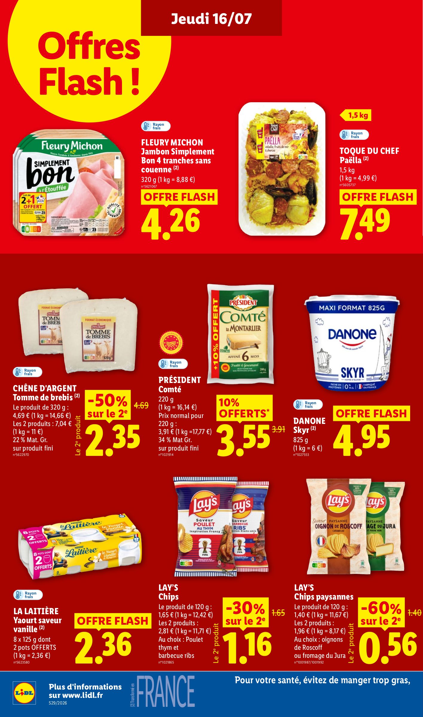 lidl - Flyer Lidl pour la semaine prochaine du de jeudi 16/07/2026 au du mercredi 22/07/2026 - page: 14